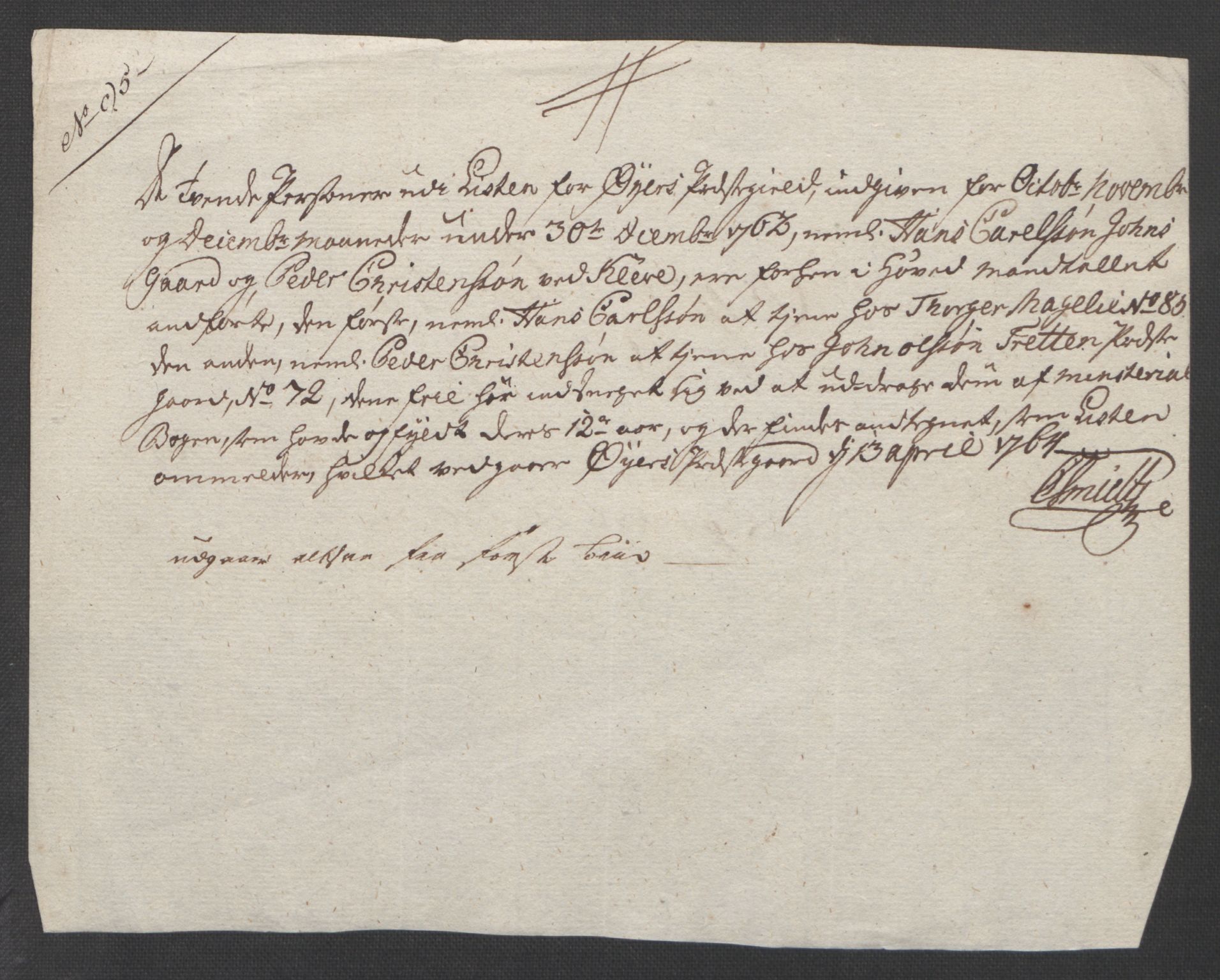 Rentekammeret inntil 1814, Reviderte regnskaper, Fogderegnskap, RA/EA-4092/R17/L1266: Ekstraskatten Gudbrandsdal, 1762-1766, s. 155