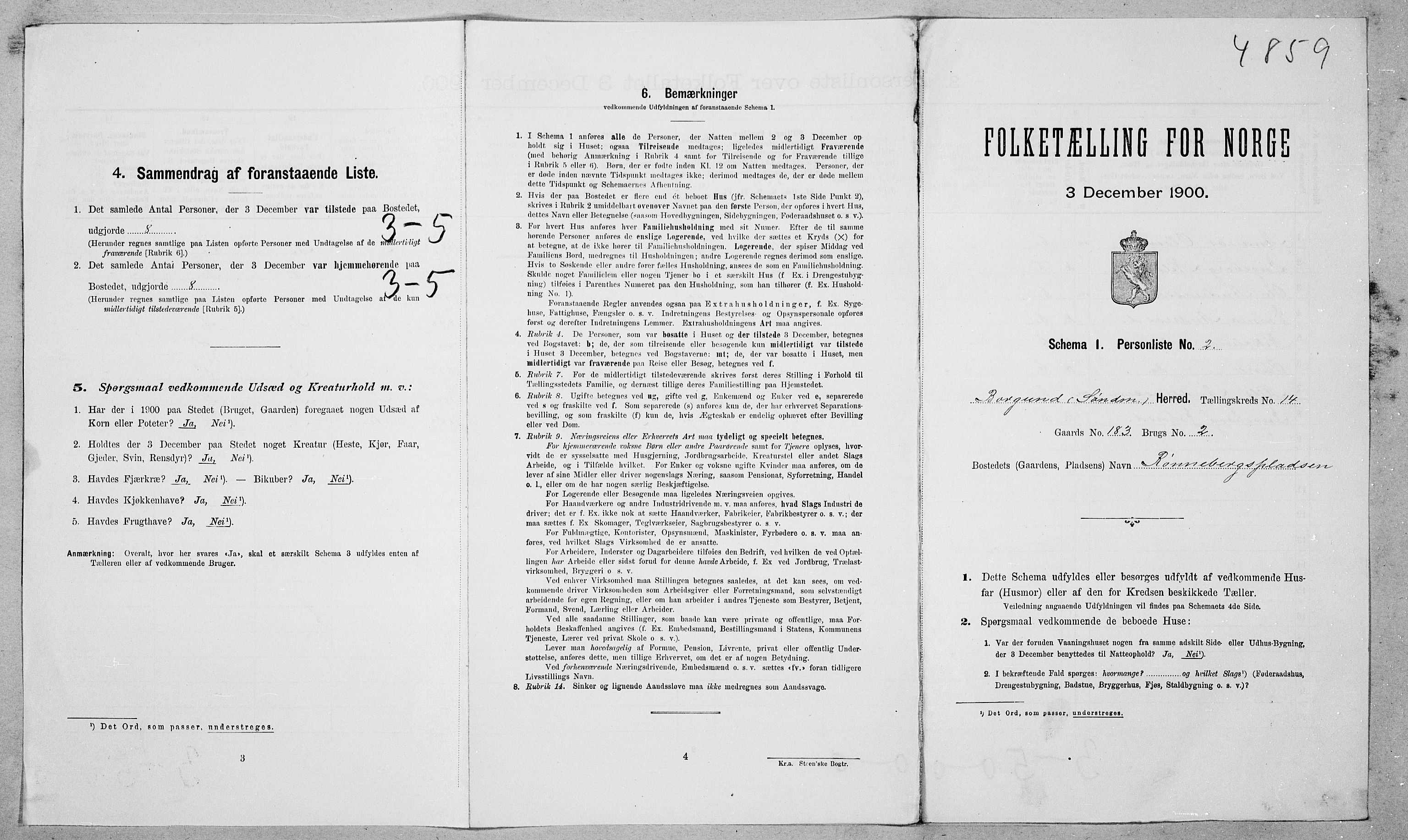 SAT, Folketelling 1900 for 1531 Borgund herred, 1900, s. 1474