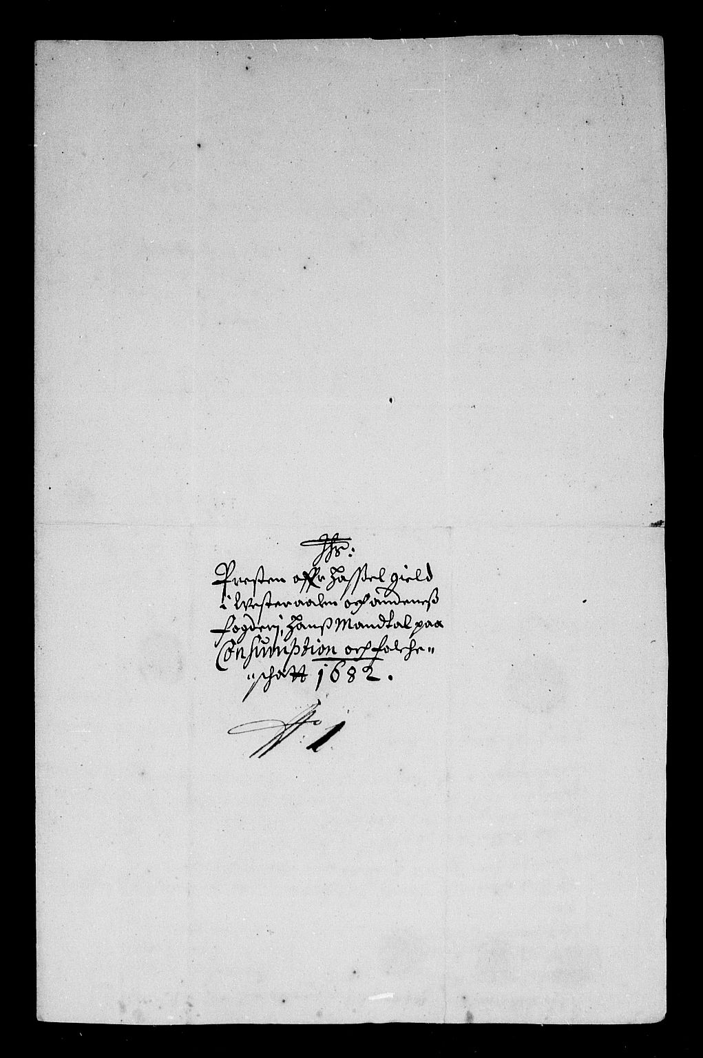 Rentekammeret inntil 1814, Reviderte regnskaper, Stiftamtstueregnskaper, Trondheim stiftamt og Nordland amt, AV/RA-EA-6044/R/Rg/L0070: Trondheim stiftamt og Nordland amt, 1682