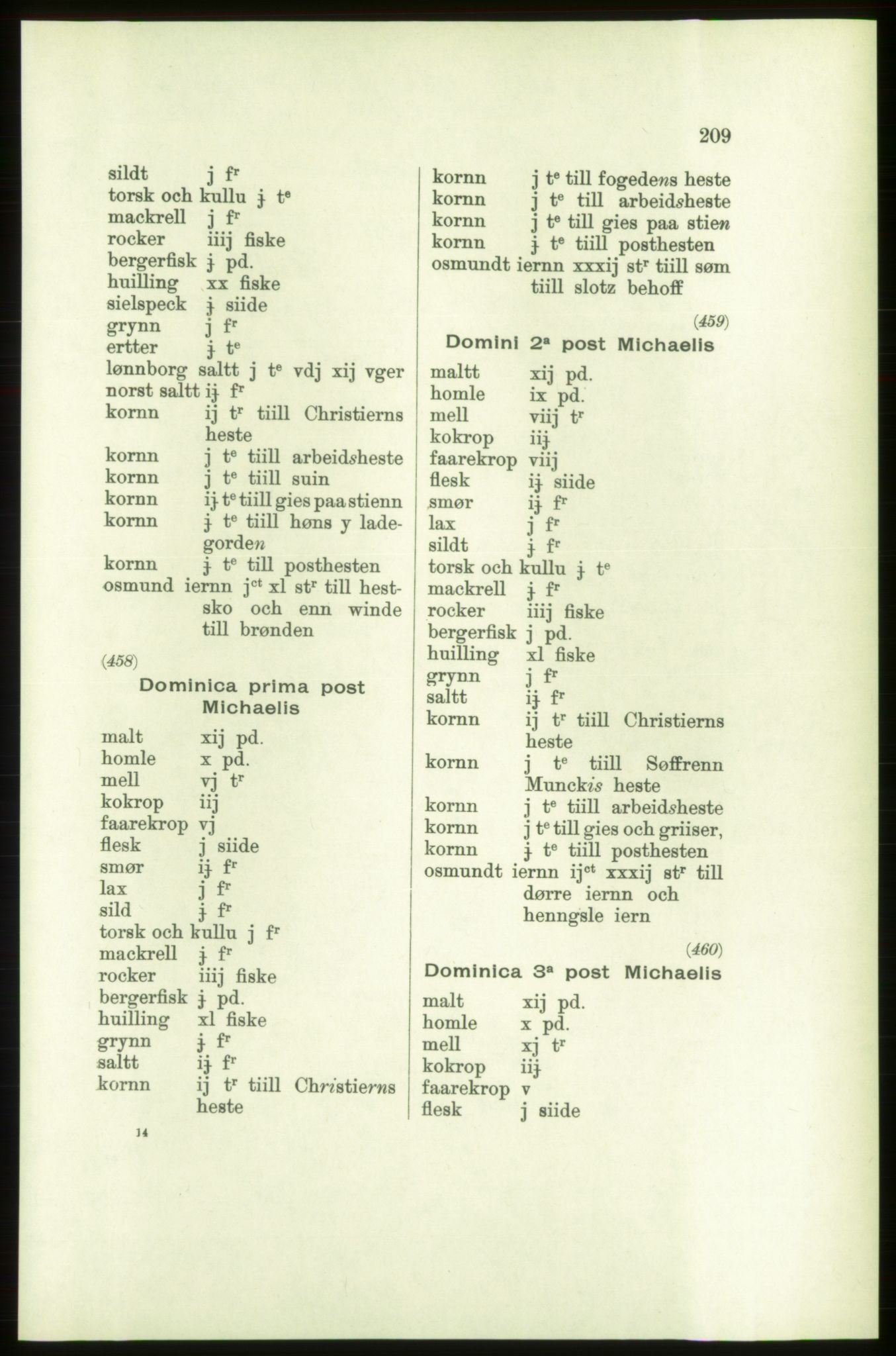 Publikasjoner utgitt av Arkivverket, PUBL/PUBL-001/C/0001: Bind 1: Rekneskap for Akershus len 1557-1558, 1557-1558, s. 209