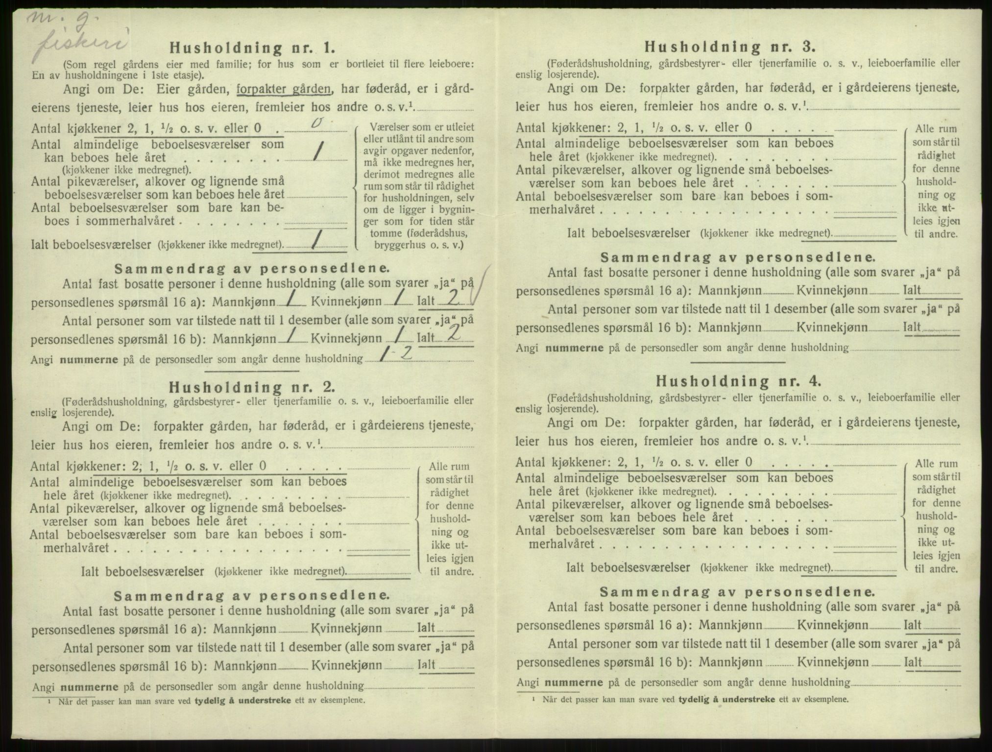 SAB, Folketelling 1920 for 1428 Askvoll herred, 1920, s. 755