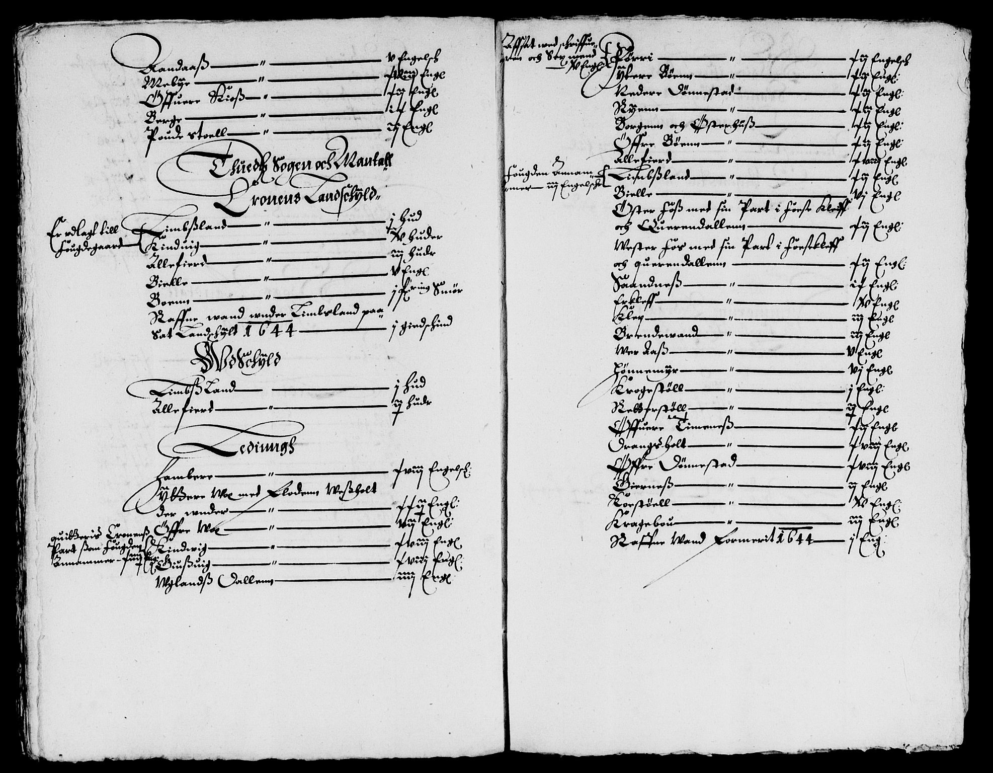 Rentekammeret inntil 1814, Reviderte regnskaper, Lensregnskaper, RA/EA-5023/R/Rb/Rbq/L0041: Nedenes len. Mandals len. Råbyggelag., 1651-1653