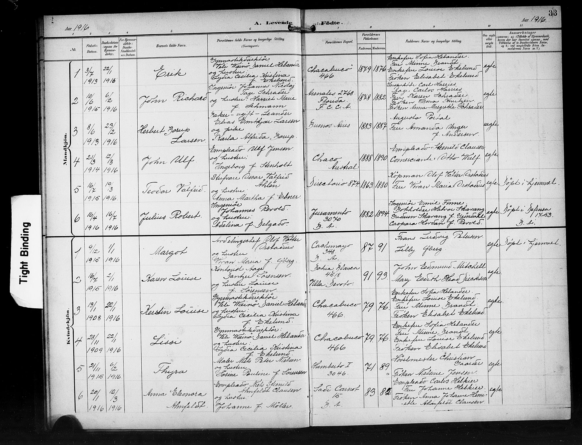 Den norske sjømannsmisjon i utlandet/Syd-Amerika (Buenos Aires m.fl.), AV/SAB-SAB/PA-0118/H/Ha/L0002: Ministerialbok nr. A 2, 1899-1919, s. 33