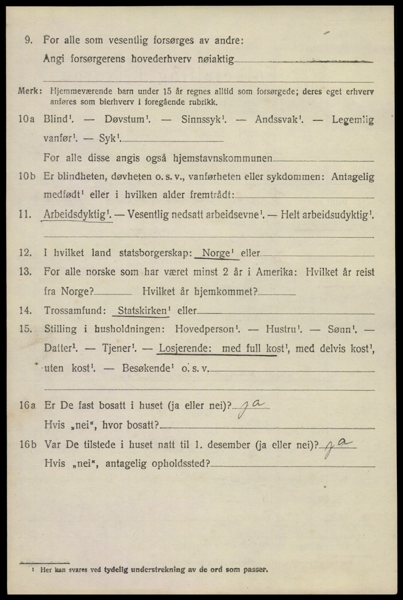 SAKO, Folketelling 1920 for 0633 Nore herred, 1920, s. 4021