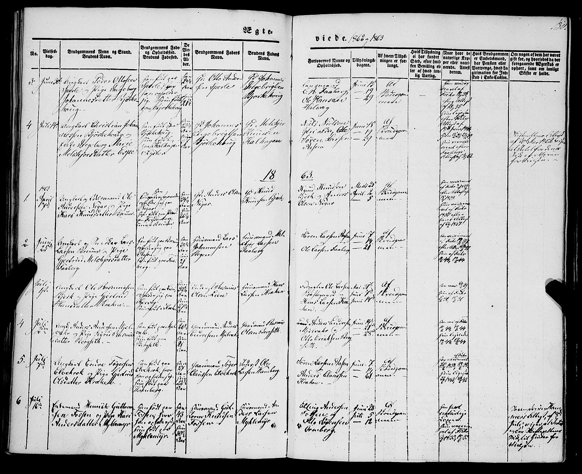 Jostedal sokneprestembete, AV/SAB-A-80601/H/Haa/Haaa/L0005: Ministerialbok nr. A 5, 1849-1877, s. 130