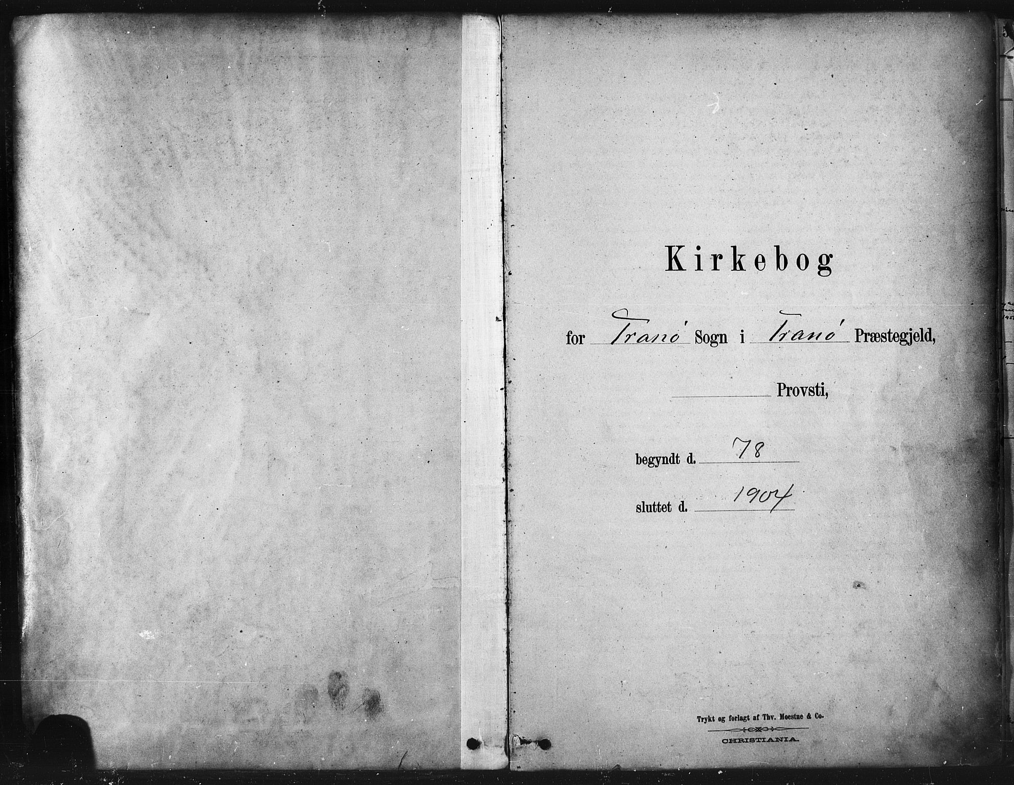 Tranøy sokneprestkontor, SATØ/S-1313/I/Ia/Iaa/L0009kirke: Ministerialbok nr. 9, 1878-1904