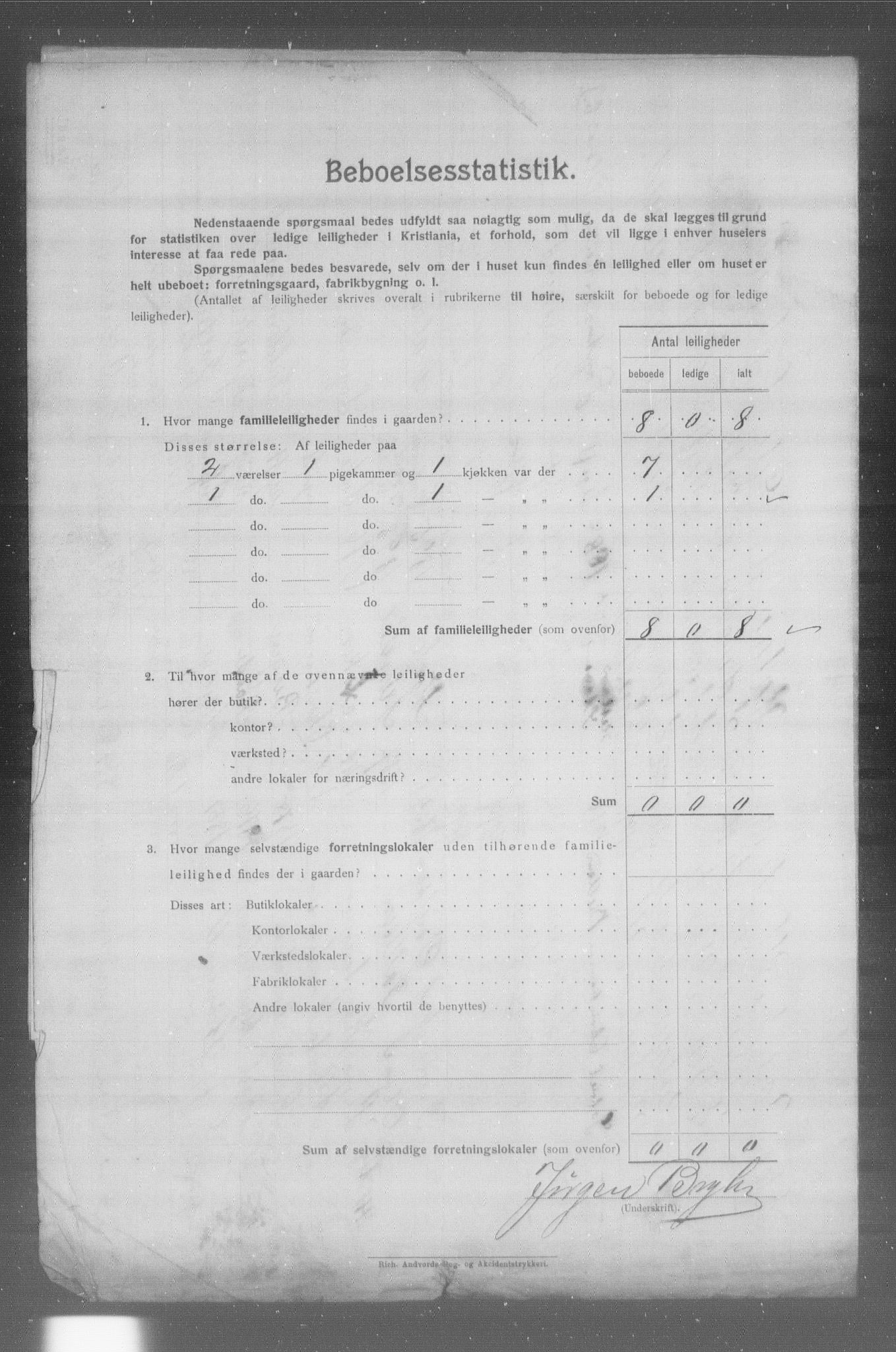 OBA, Kommunal folketelling 31.12.1904 for Kristiania kjøpstad, 1904, s. 24073