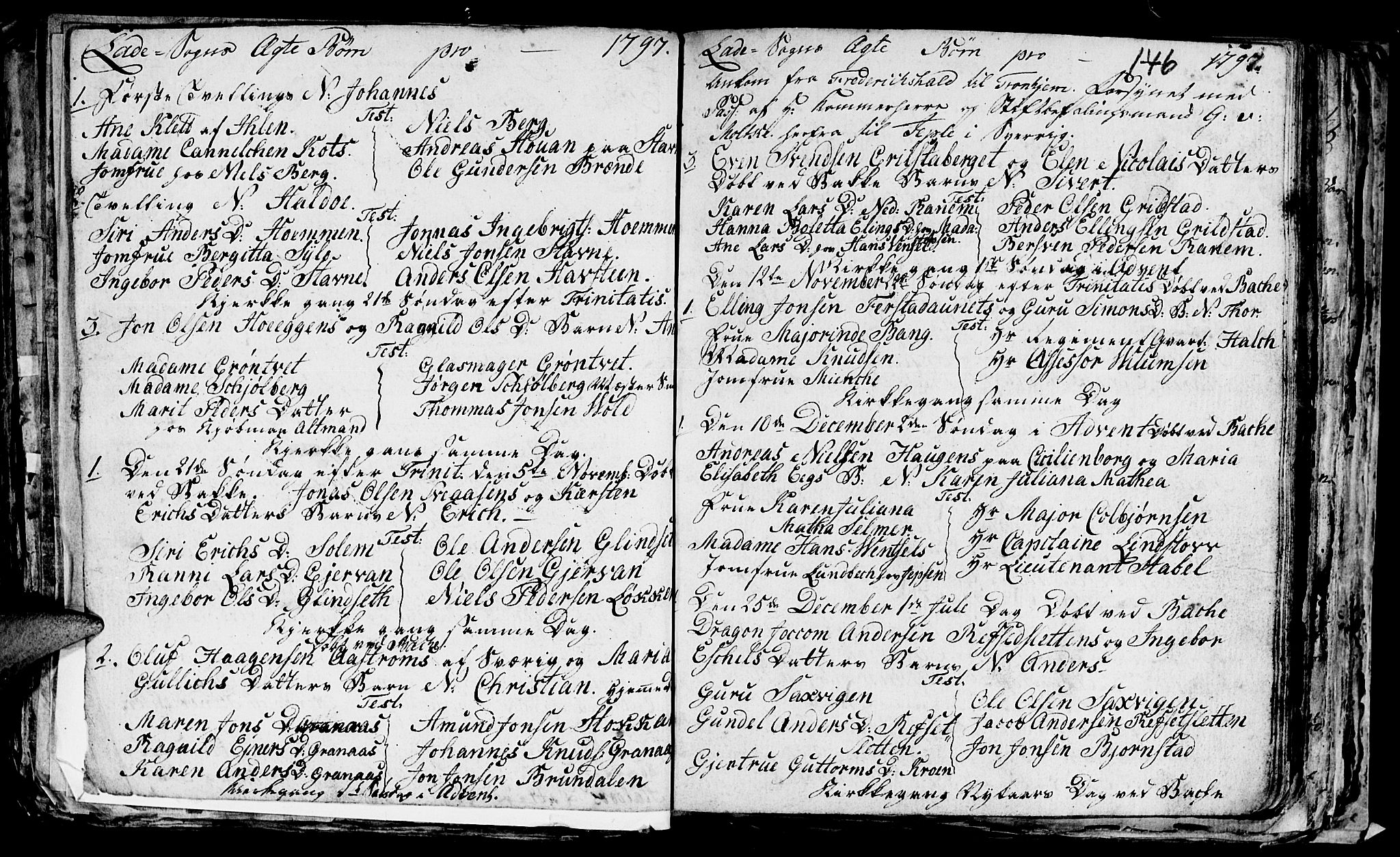 Ministerialprotokoller, klokkerbøker og fødselsregistre - Sør-Trøndelag, SAT/A-1456/606/L0305: Klokkerbok nr. 606C01, 1757-1819, s. 146