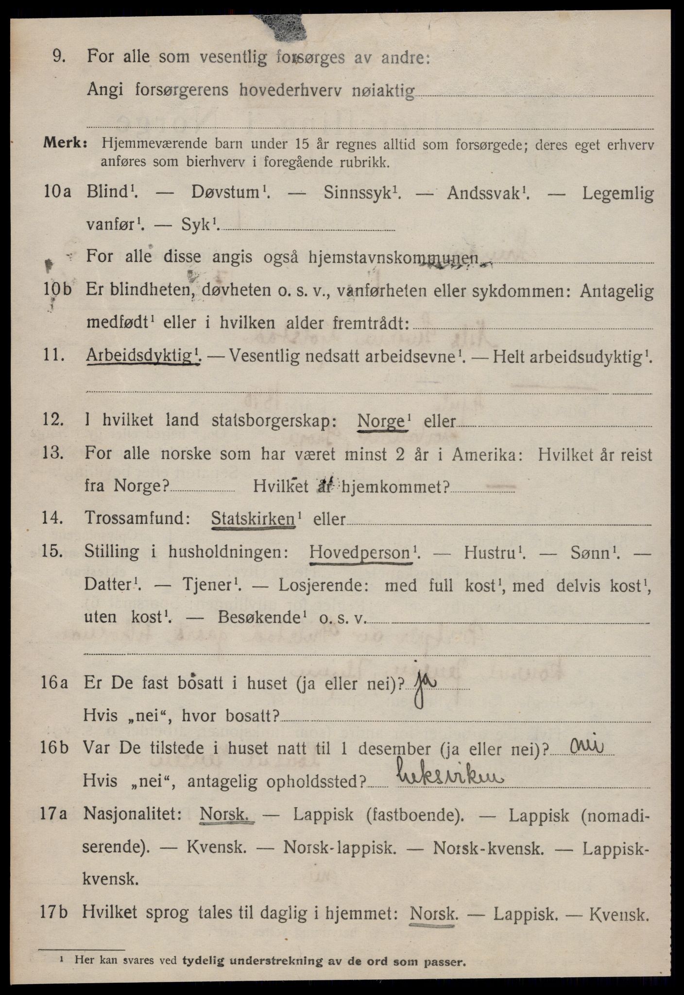 SAT, Folketelling 1920 for 1660 Strinda herred, 1920, s. 10271