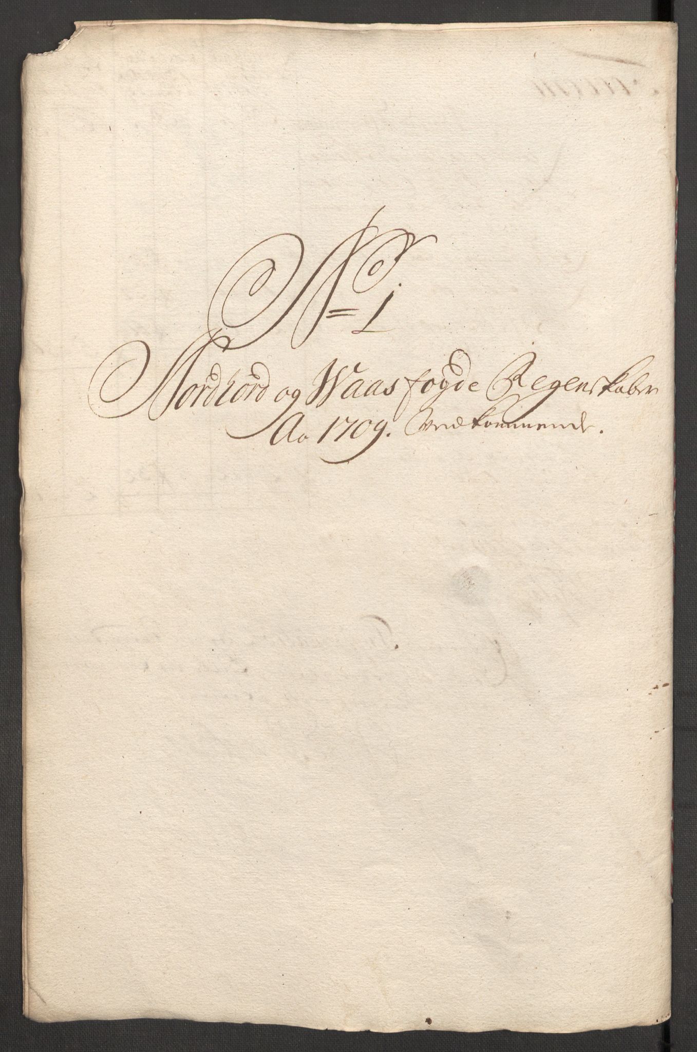 Rentekammeret inntil 1814, Reviderte regnskaper, Fogderegnskap, AV/RA-EA-4092/R51/L3190: Fogderegnskap Nordhordland og Voss, 1709, s. 31