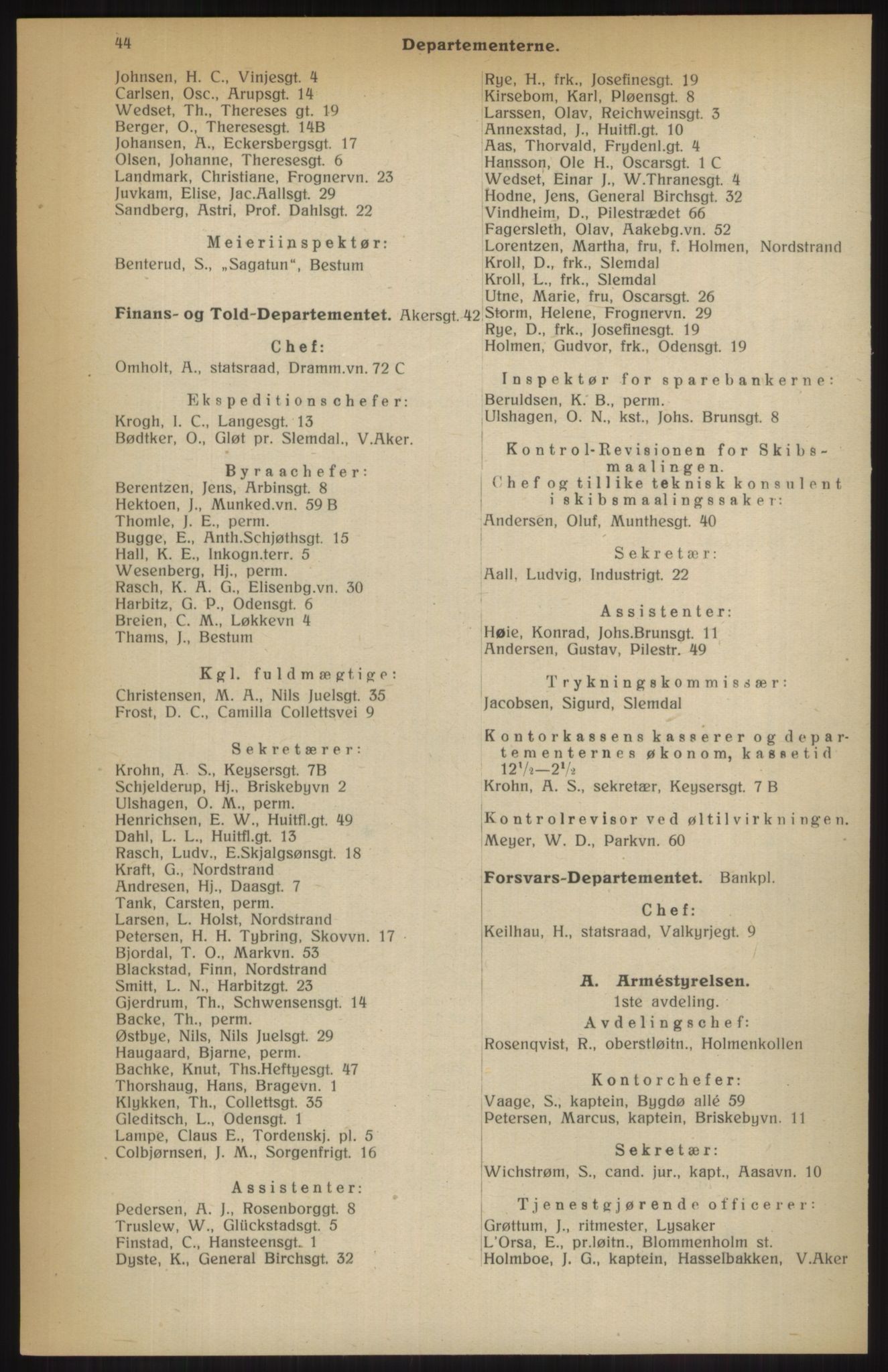 Kristiania/Oslo adressebok, PUBL/-, 1914, s. 44