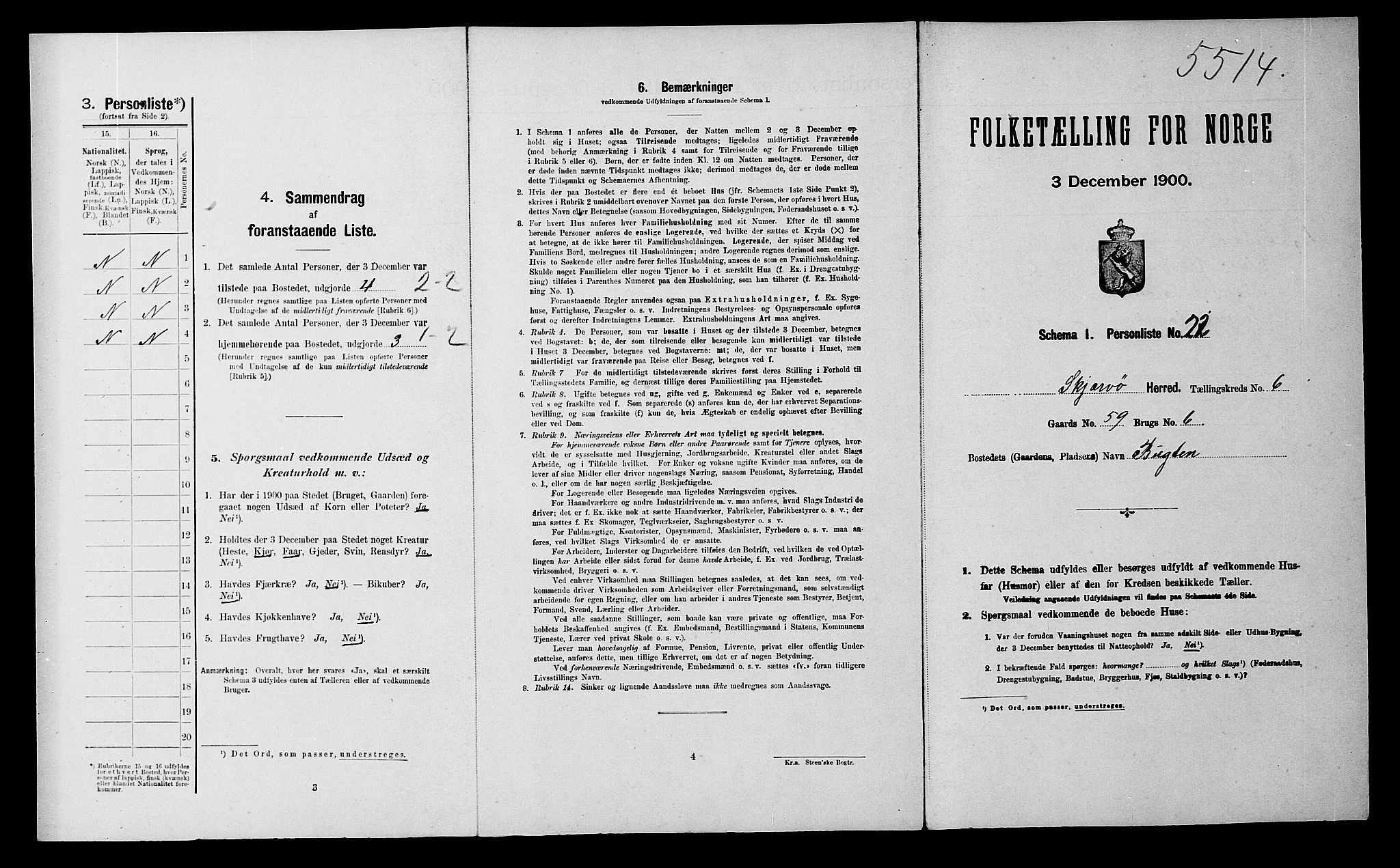 SATØ, Folketelling 1900 for 1941 Skjervøy herred, 1900, s. 582