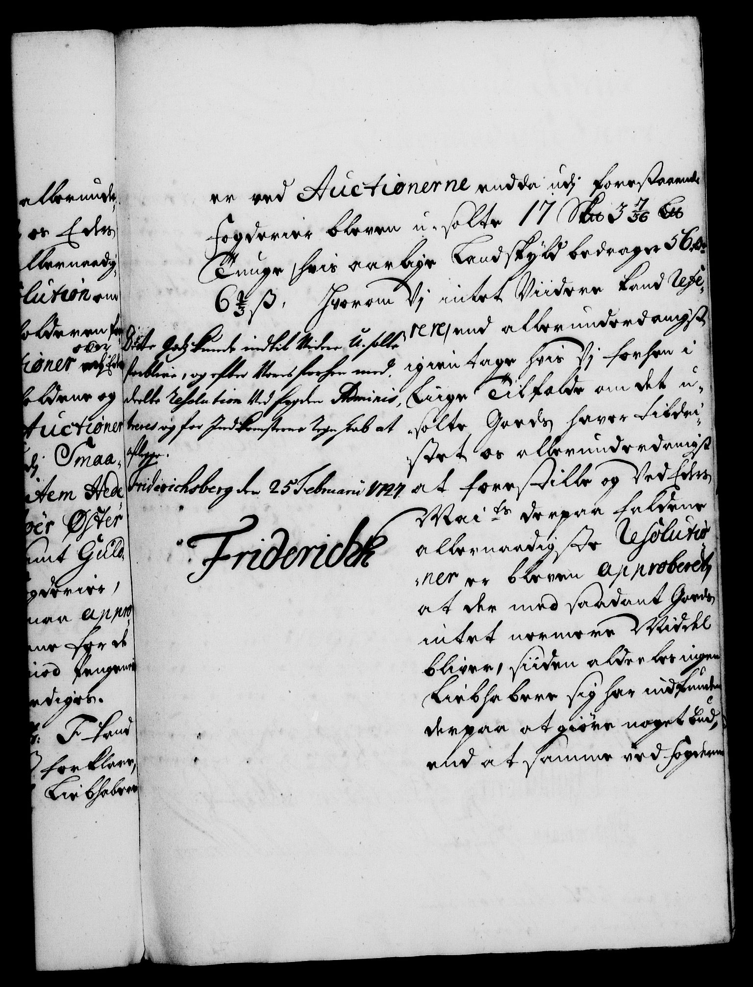 Rentekammeret, Kammerkanselliet, RA/EA-3111/G/Gf/Gfa/L0010: Norsk relasjons- og resolusjonsprotokoll (merket RK 52.10), 1727, s. 224