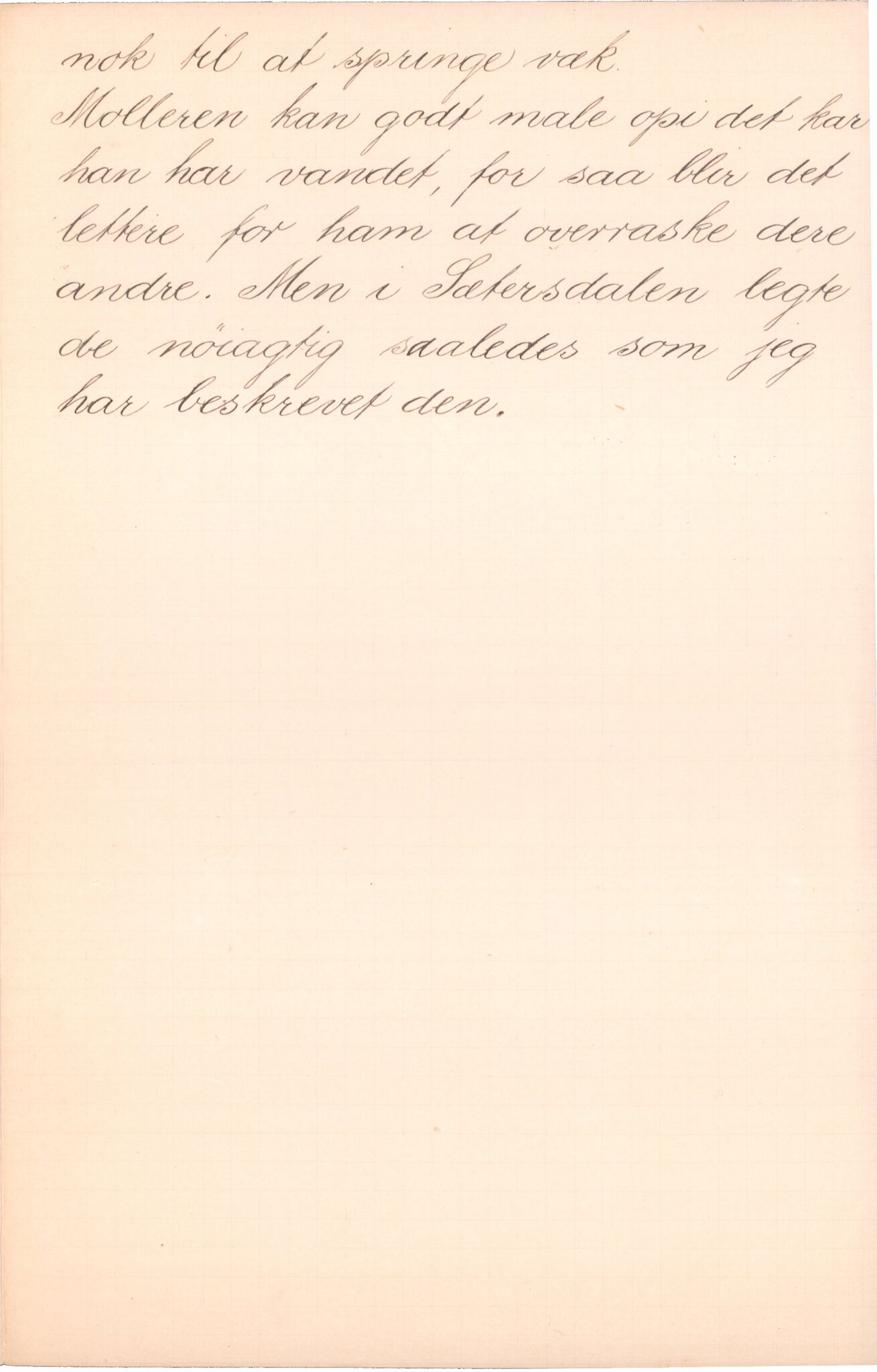 Samling etter Klara Semb, NSFF/KS/A/003: Leik frå Sætersdalen "Til kværnen å male", 1884-1970