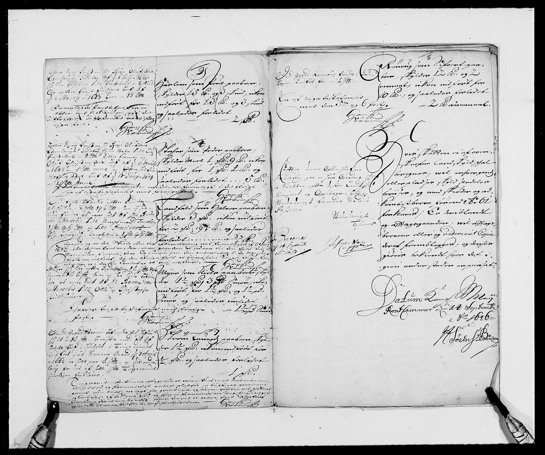 Rentekammeret inntil 1814, Reviderte regnskaper, Fogderegnskap, RA/EA-4092/R27/L1687: Fogderegnskap Lier, 1678-1686, s. 420