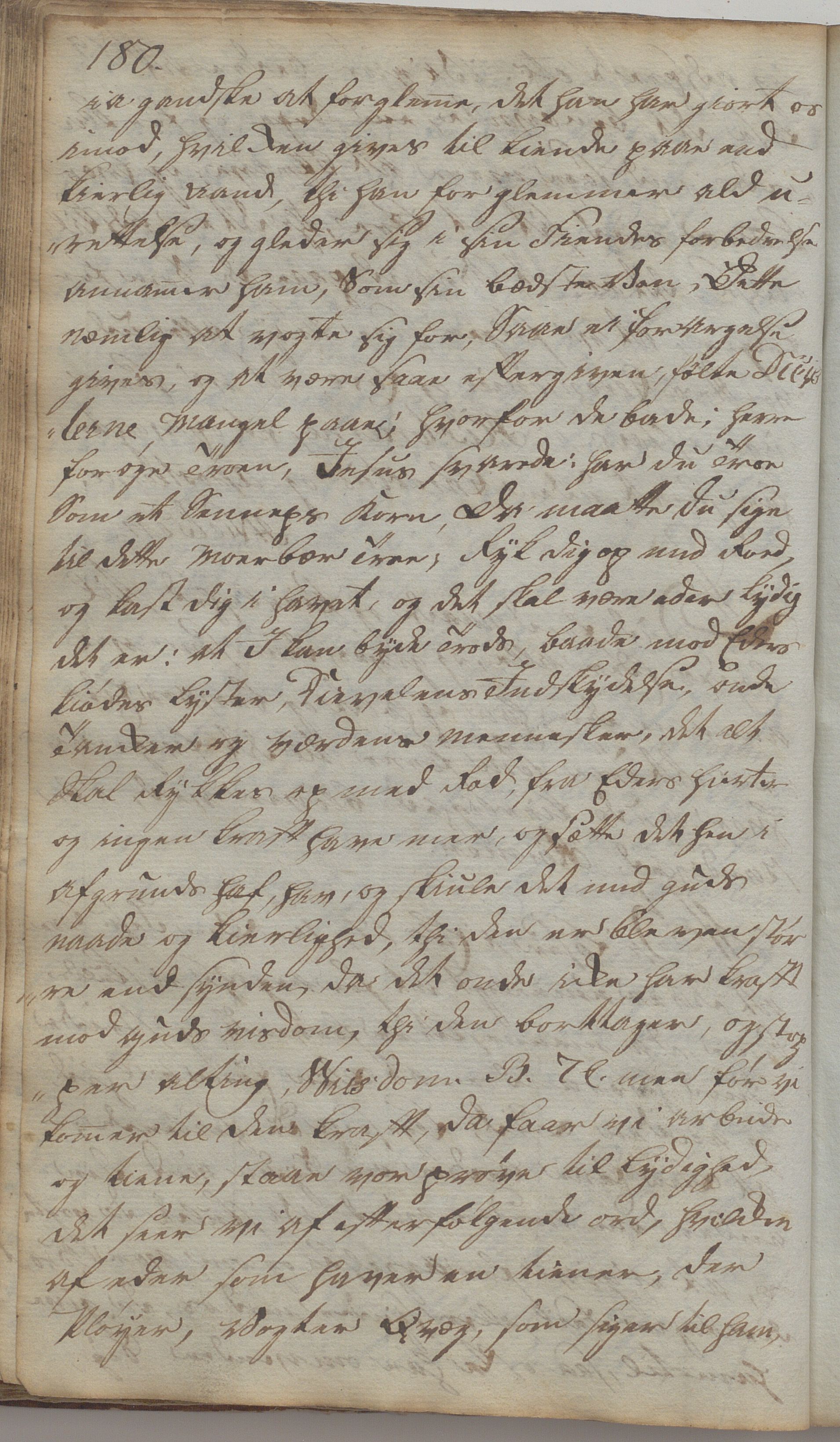 Heggtveitsamlingen, TMF/A-1007/H/L0047/0007: Kopibøker, brev etc.  / "Kopsland", 1800-1850, s. 180