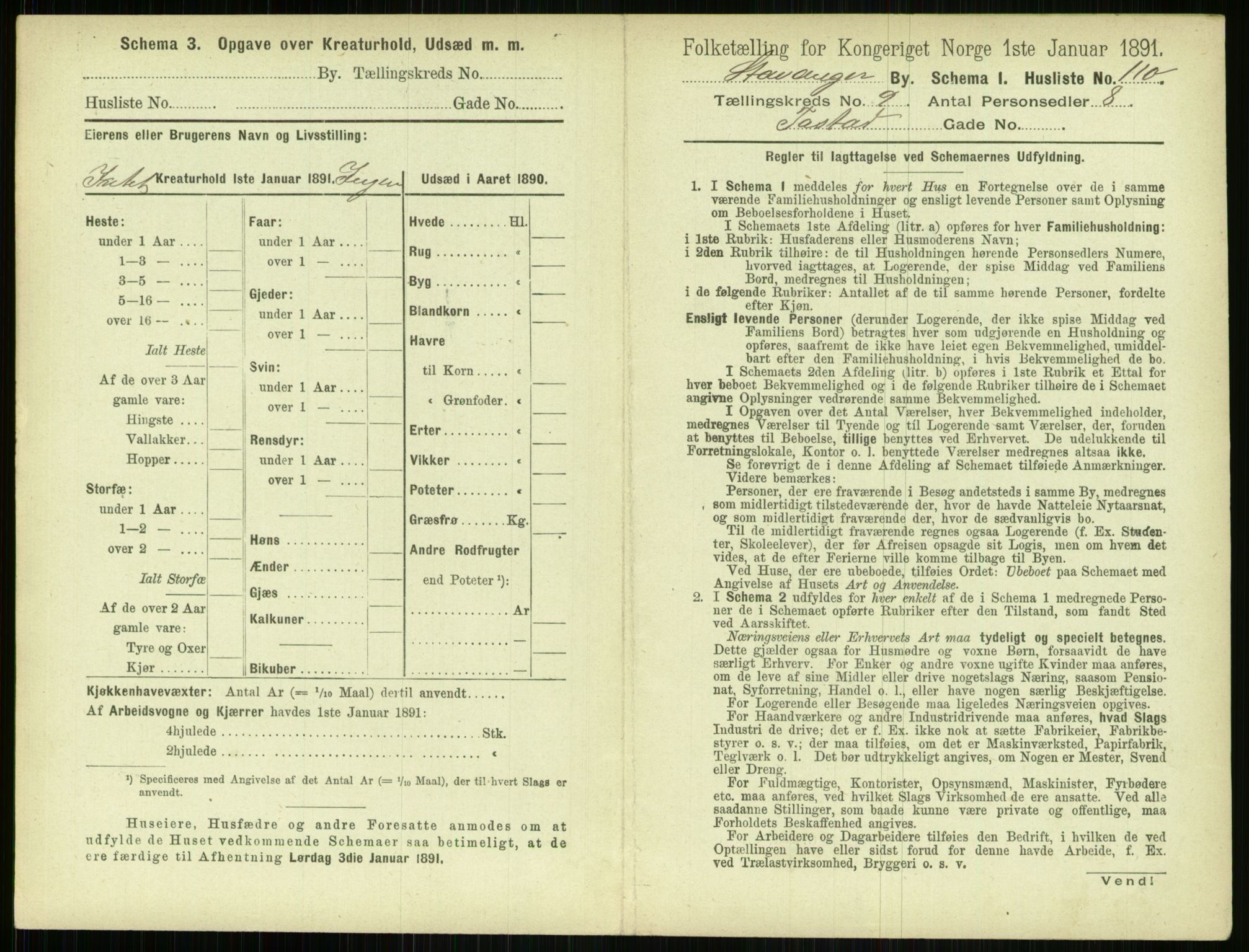 RA, Folketelling 1891 for 1103 Stavanger kjøpstad, 1891, s. 1879