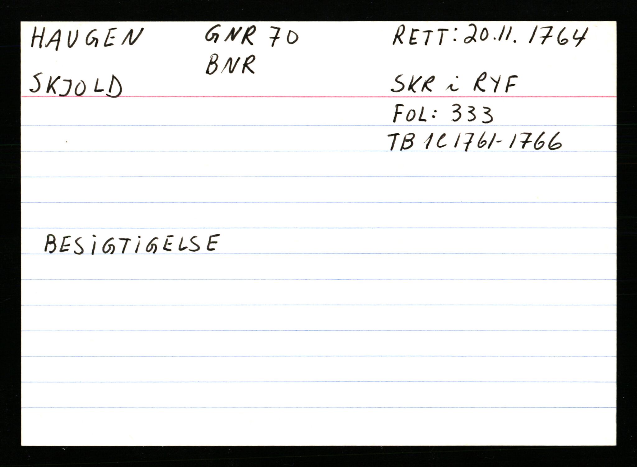 Statsarkivet i Stavanger, AV/SAST-A-101971/03/Y/Ym/L0021: Åstedskort sortert etter gårdsnavn: Hauge - Haukås, 1600-1950, s. 437