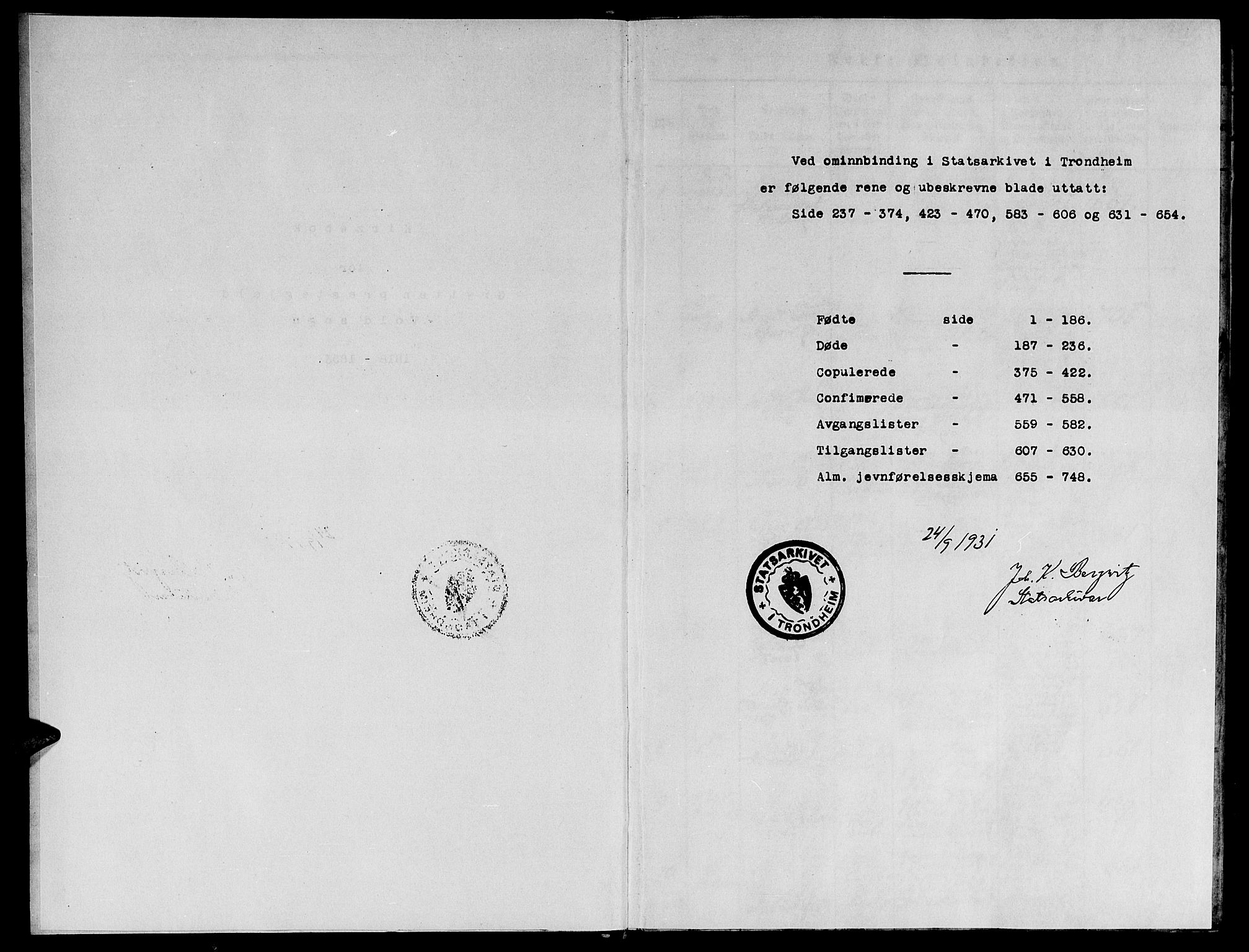 Ministerialprotokoller, klokkerbøker og fødselsregistre - Møre og Romsdal, SAT/A-1454/543/L0561: Ministerialbok nr. 543A01, 1818-1853