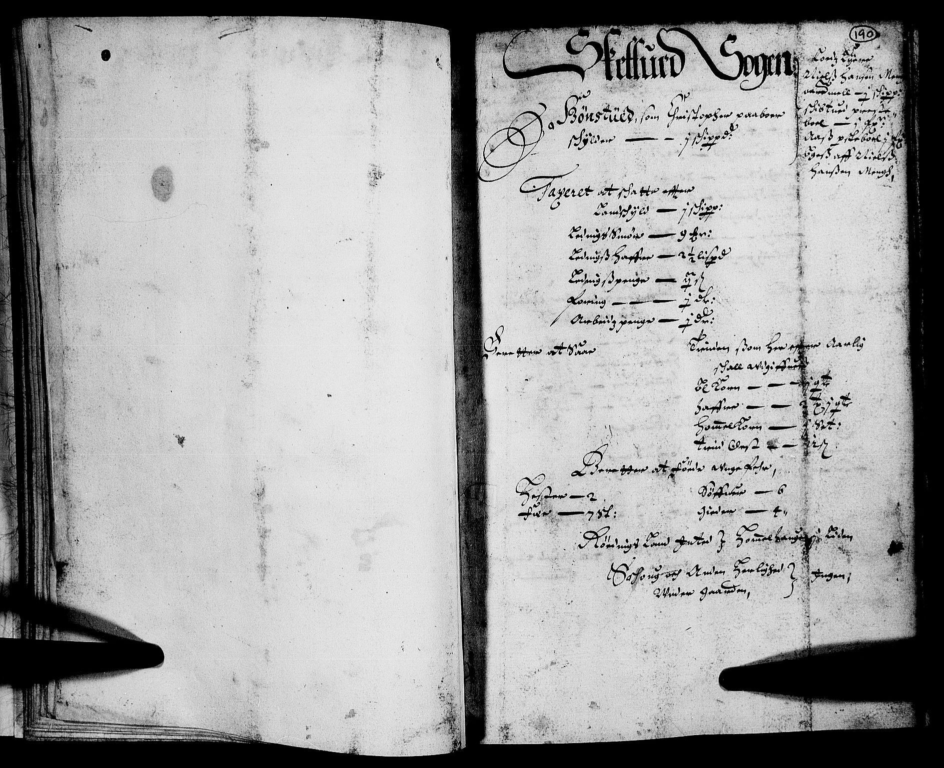 Rentekammeret inntil 1814, Realistisk ordnet avdeling, AV/RA-EA-4070/N/Nb/Nba/L0005: Tune, Veme, Åbygge og Hvaler, 2. del, 1667, s. 189b-190a