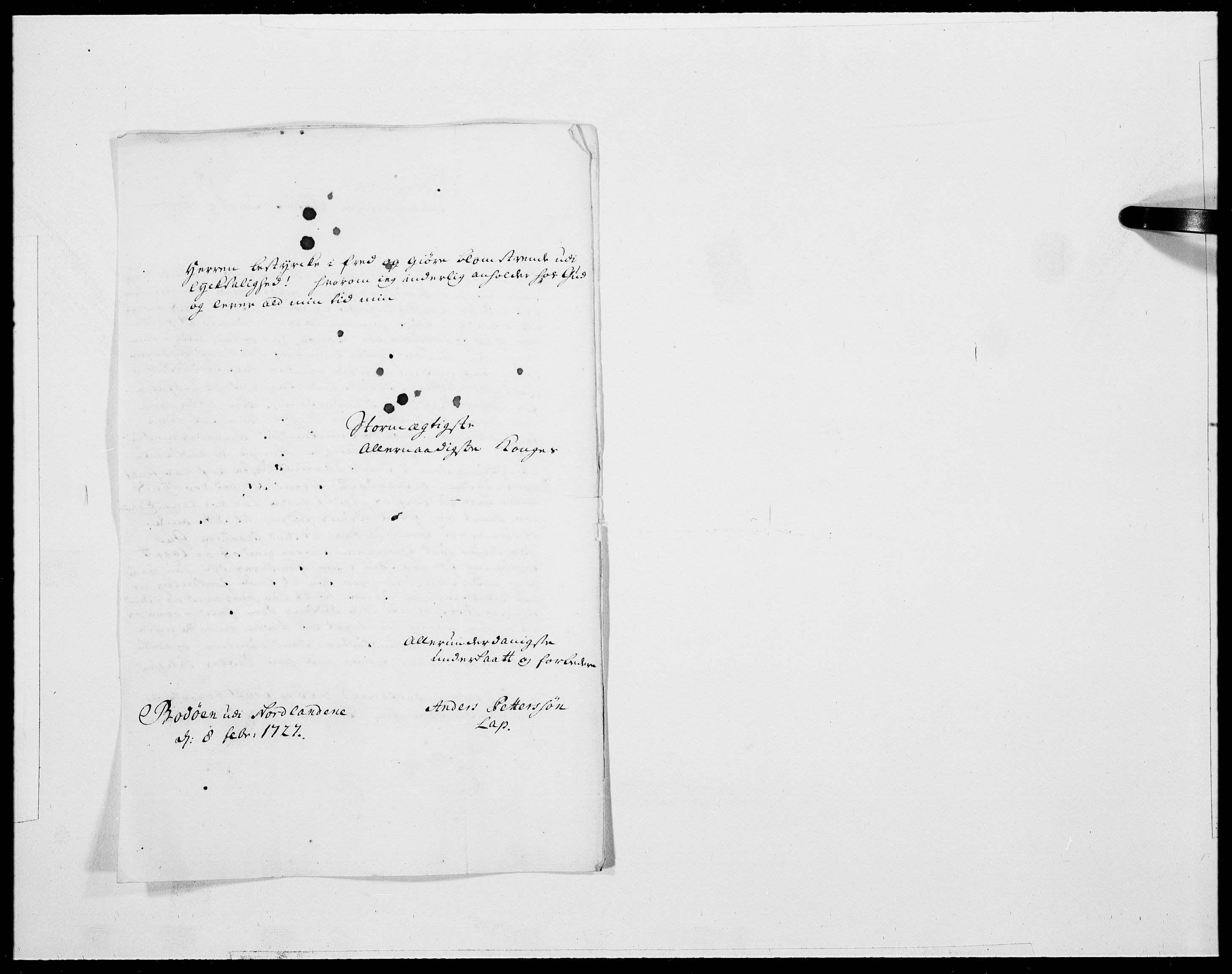 Danske Kanselli 1572-1799, AV/RA-EA-3023/F/Fc/Fcc/Fcca/L0101: Norske innlegg 1572-1799, 1727, s. 139