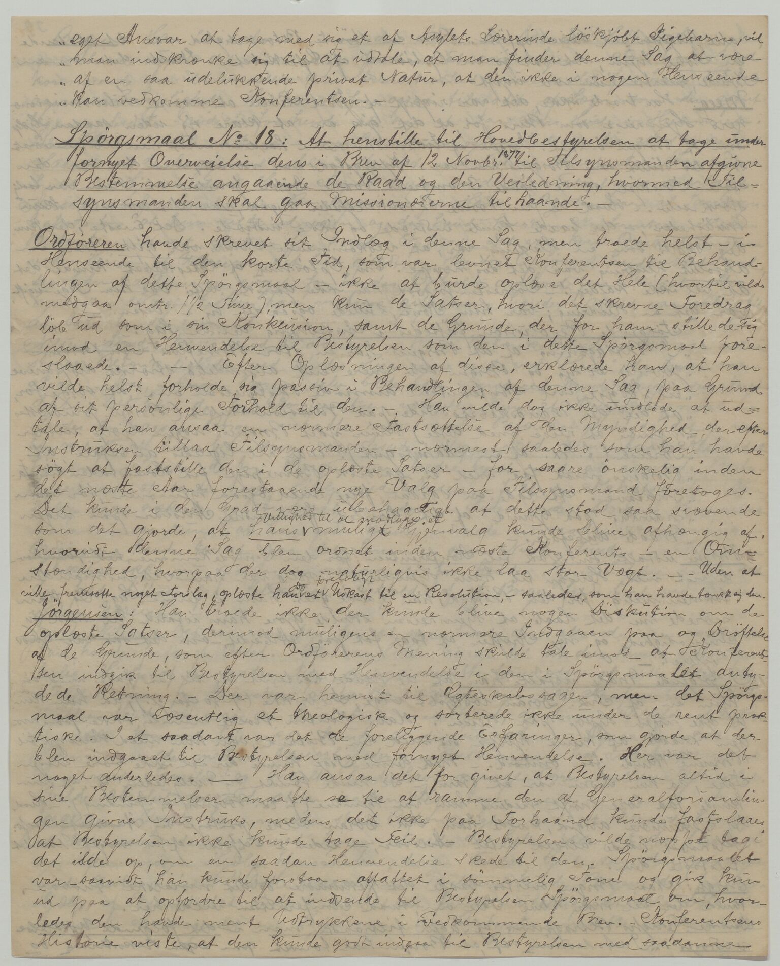 Det Norske Misjonsselskap - hovedadministrasjonen, VID/MA-A-1045/D/Da/Daa/L0035/0012: Konferansereferat og årsberetninger / Konferansereferat fra Madagaskar Innland., 1881