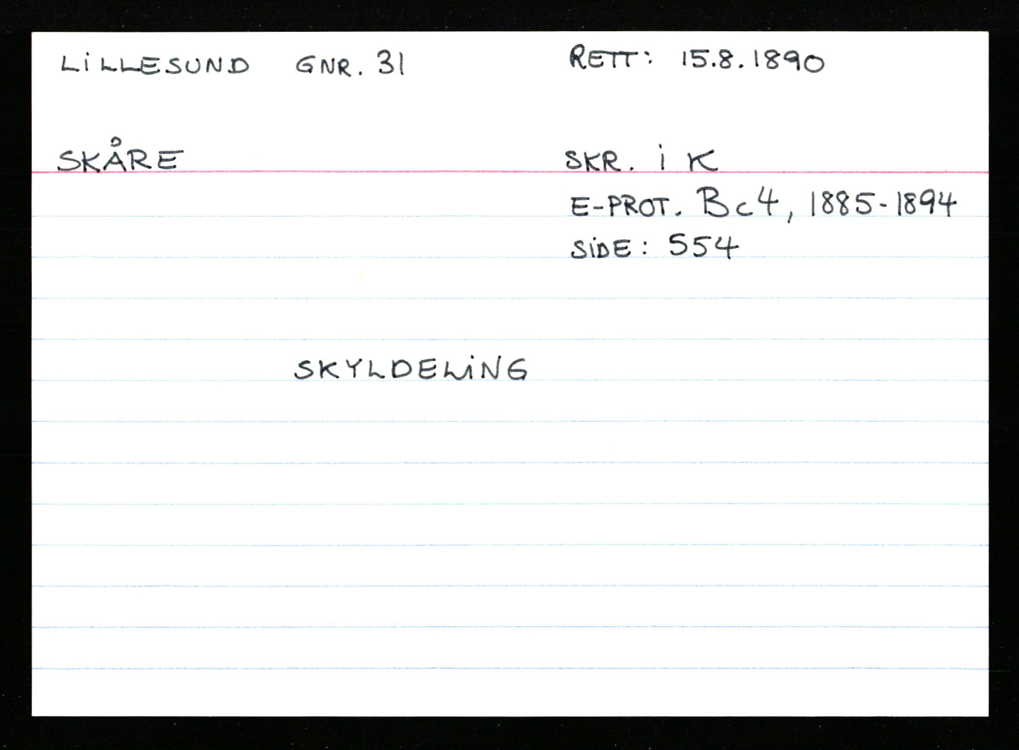 Statsarkivet i Stavanger, AV/SAST-A-101971/03/Y/Ym/L0035: Åstedskort sortert etter gårdsnavn: Leiranger - Lindanger, 1600-1950, s. 591