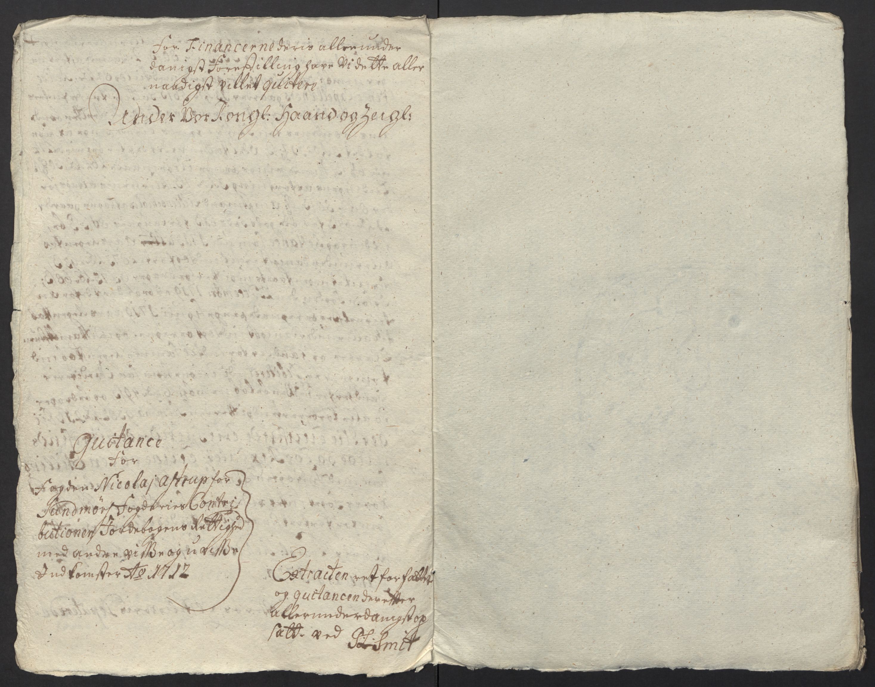 Rentekammeret inntil 1814, Reviderte regnskaper, Fogderegnskap, RA/EA-4092/R54/L3565: Fogderegnskap Sunnmøre, 1712-1713, s. 15