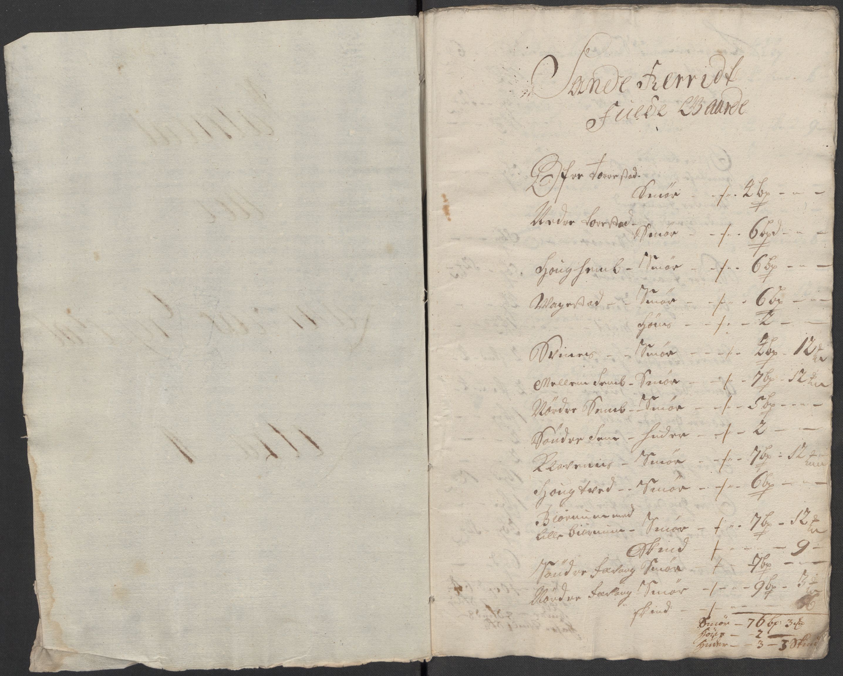 Rentekammeret inntil 1814, Reviderte regnskaper, Fogderegnskap, AV/RA-EA-4092/R33/L1985: Fogderegnskap Larvik grevskap, 1713, s. 24