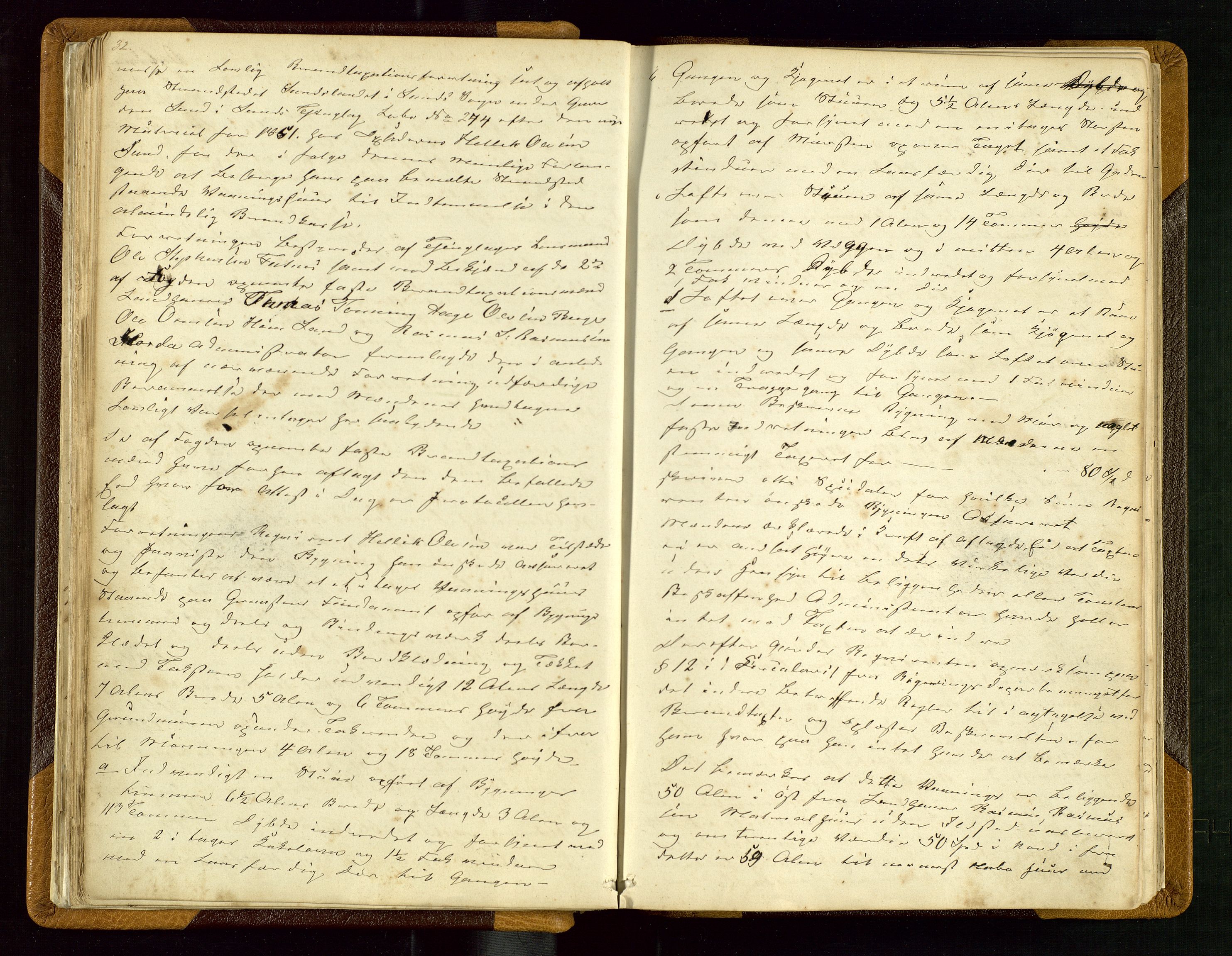 Sand lensmannskontor, AV/SAST-A-100415/Gob/L0001: Branntakstprotokoll, 1860-1879, s. 32