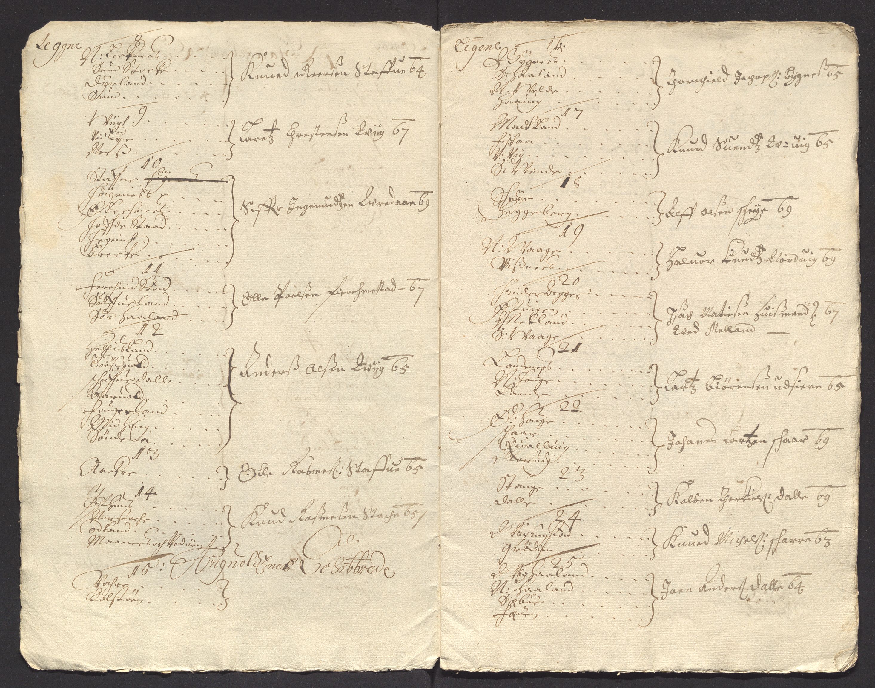 Stavanger len, AV/SAST-A-101870/Ob/L0042: Diverse, 1665-1670, s. 5