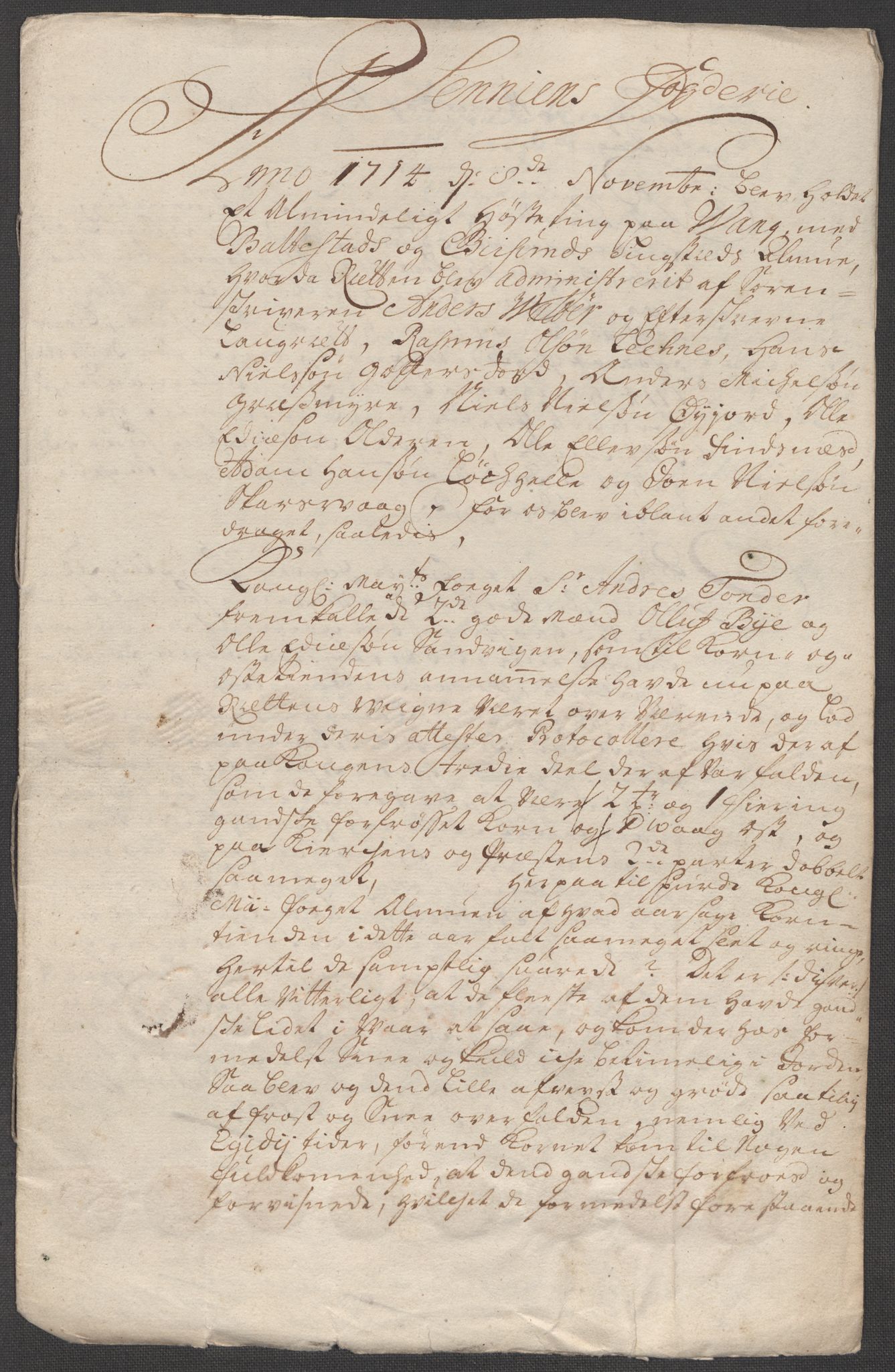 Rentekammeret inntil 1814, Reviderte regnskaper, Fogderegnskap, RA/EA-4092/R68/L4760: Fogderegnskap Senja og Troms, 1714, s. 215