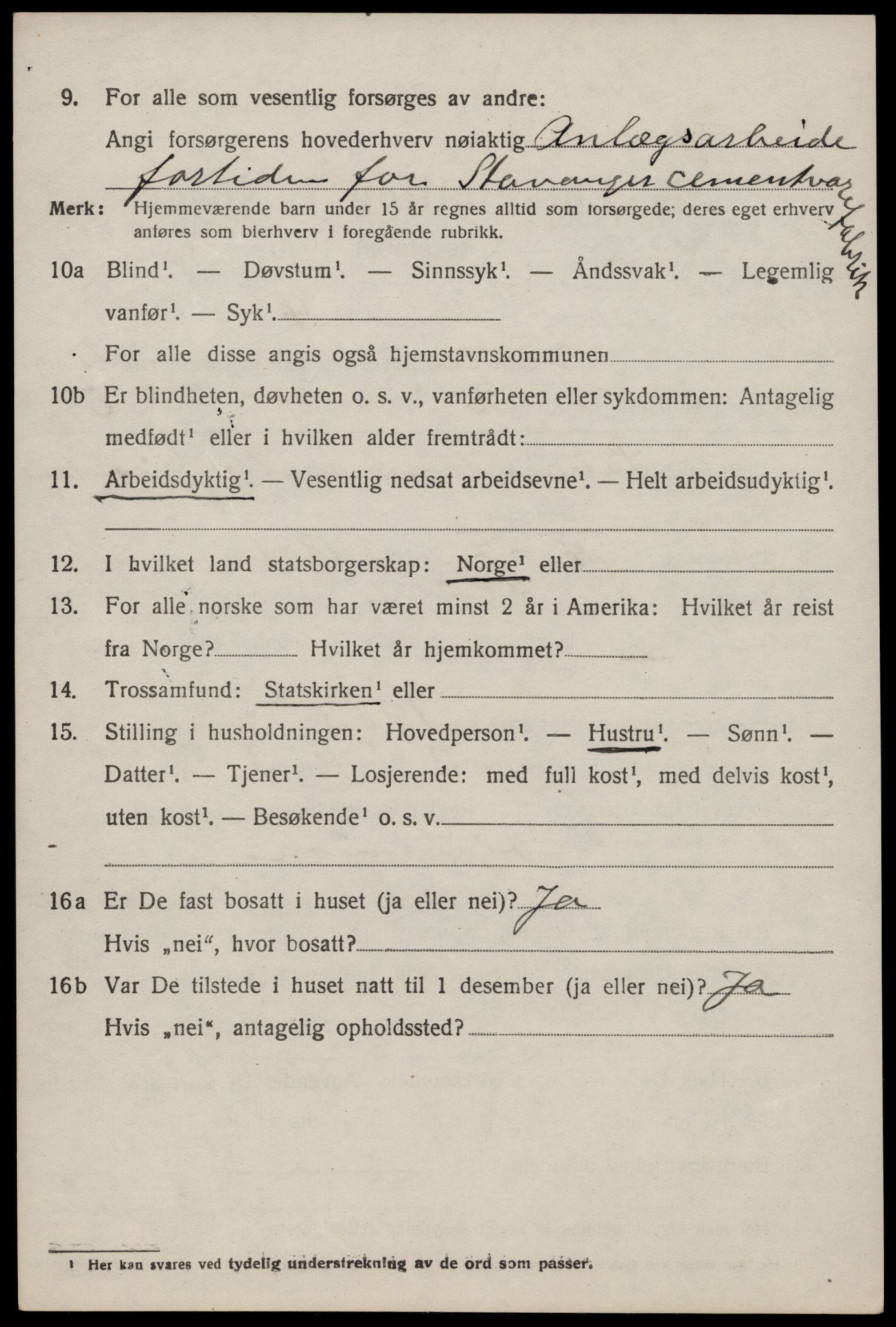 SAST, Folketelling 1920 for 1128 Høle herred, 1920, s. 682