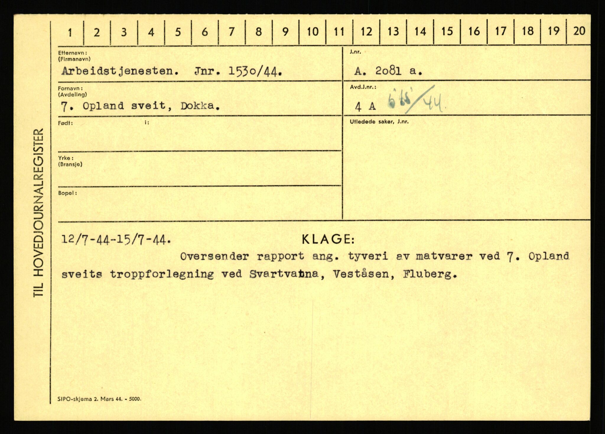 Statspolitiet - Hovedkontoret / Osloavdelingen, AV/RA-S-1329/C/Ca/L0001: Aabakken - Armann, 1943-1945, s. 5276