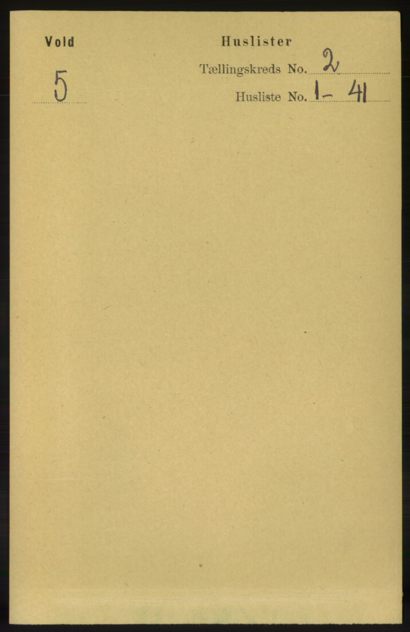RA, Folketelling 1891 for 1537 Voll herred, 1891, s. 651