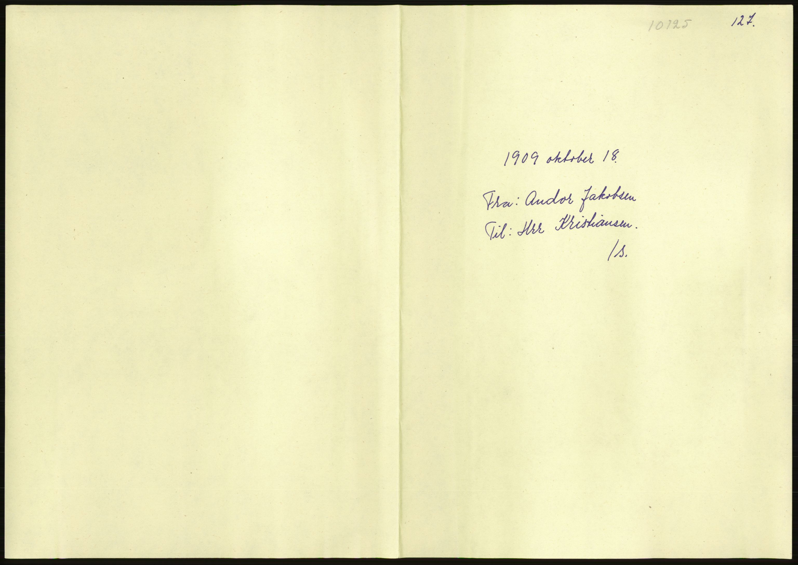 Samlinger til kildeutgivelse, Amerikabrevene, AV/RA-EA-4057/F/L0036: Innlån fra Nordland: Kjerringøyarkivet, 1838-1914, s. 561