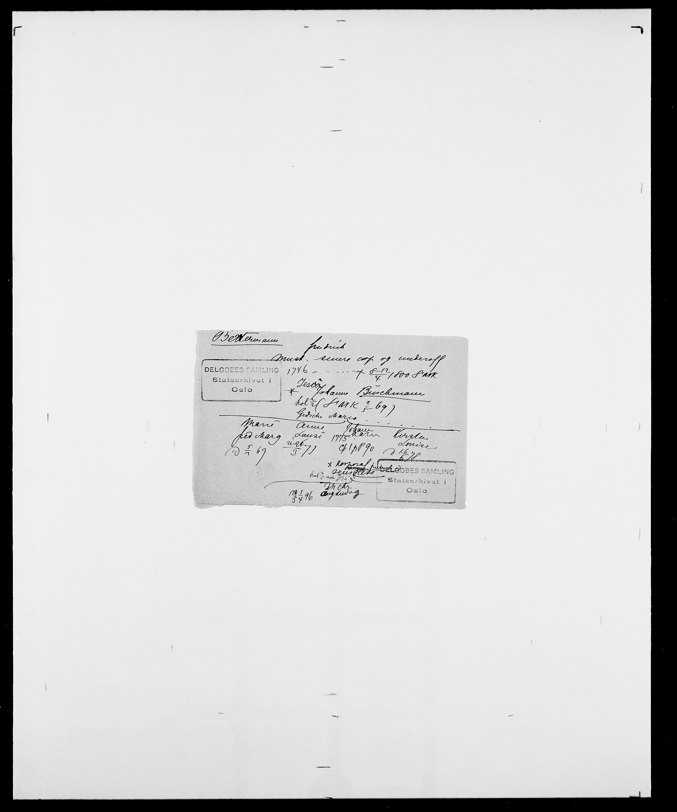 Delgobe, Charles Antoine - samling, SAO/PAO-0038/D/Da/L0004: Bergendahl - Blære, s. 103