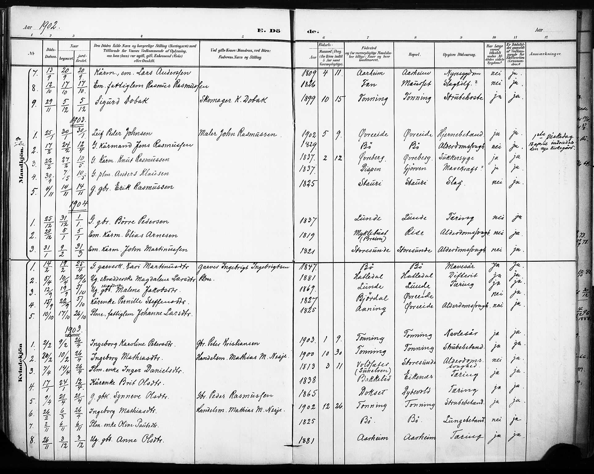 Stryn Sokneprestembete, AV/SAB-A-82501: Ministerialbok nr. B 1, 1878-1907