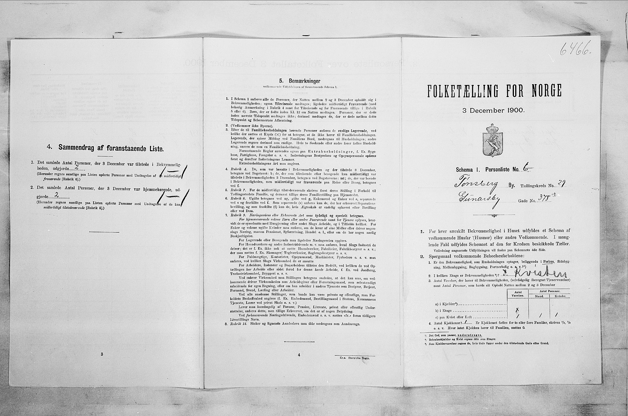 RA, Folketelling 1900 for 0705 Tønsberg kjøpstad, 1900, s. 4513