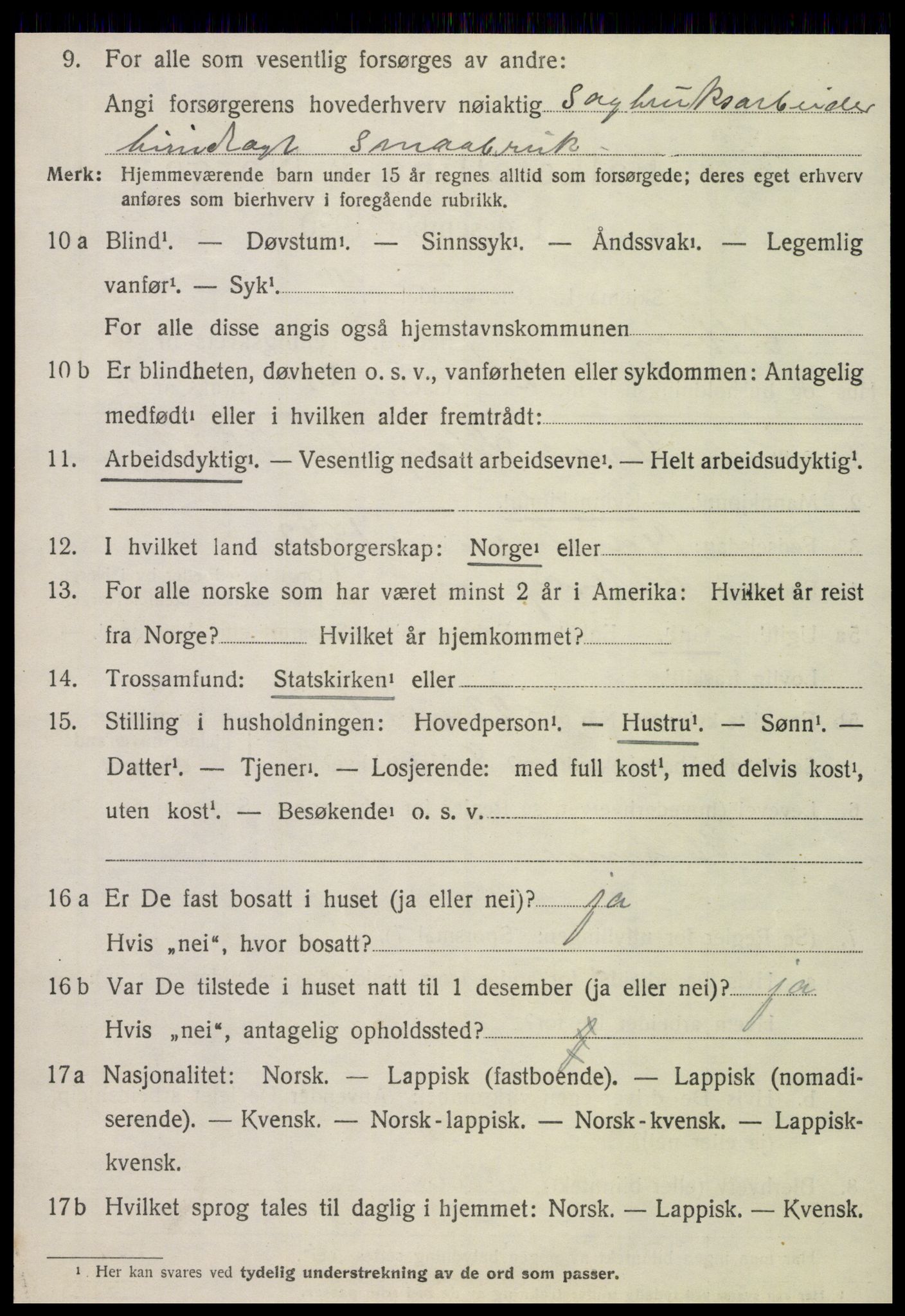 SAT, Folketelling 1920 for 1747 Otterøy herred, 1920, s. 1420