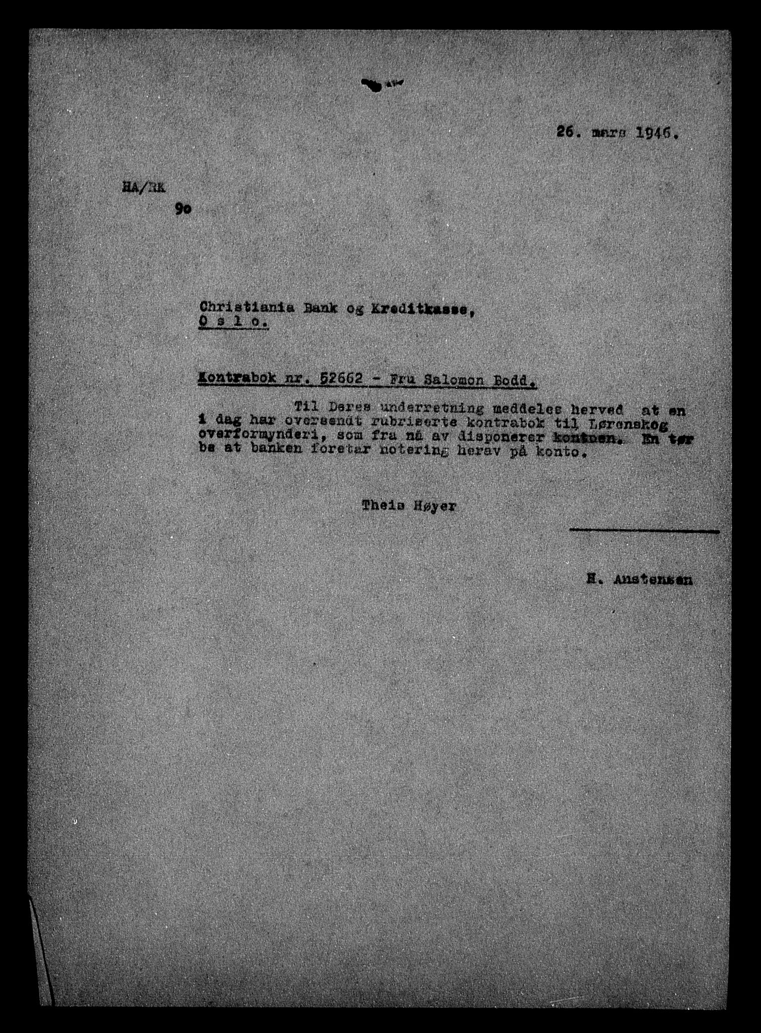 Justisdepartementet, Tilbakeføringskontoret for inndratte formuer, AV/RA-S-1564/H/Hc/Hcc/L0927: --, 1945-1947, s. 135