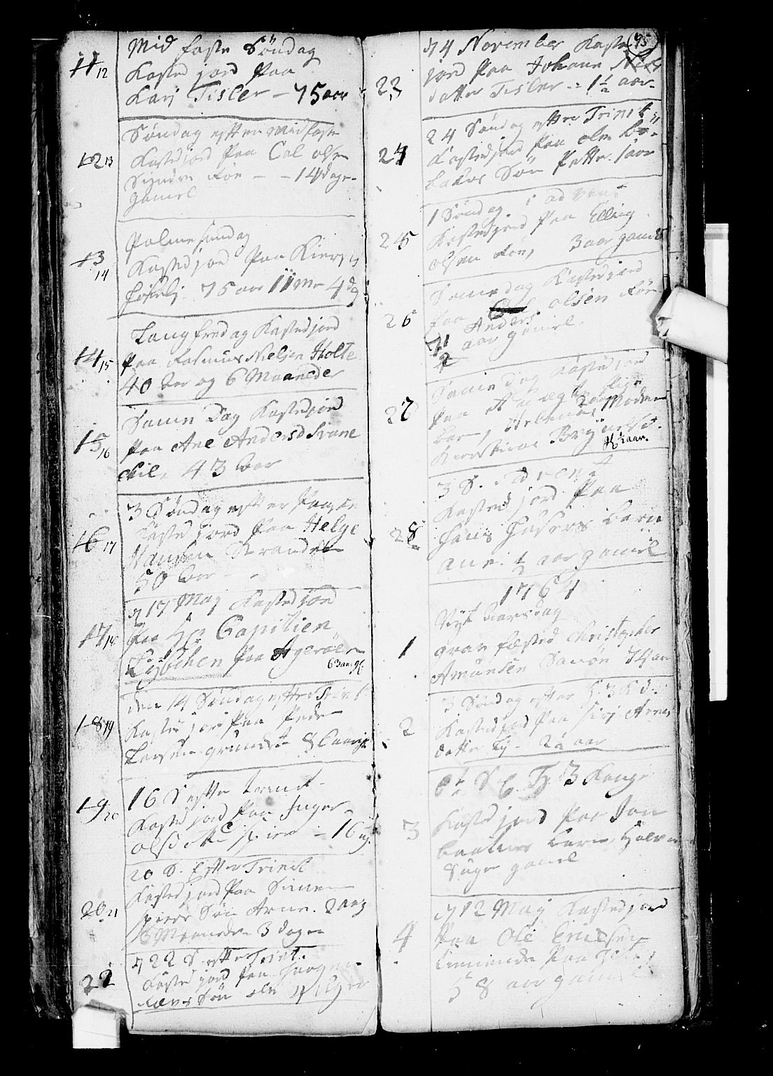 Hvaler prestekontor Kirkebøker, AV/SAO-A-2001/F/Fa/L0003: Ministerialbok nr. I 3, 1758-1796, s. 95