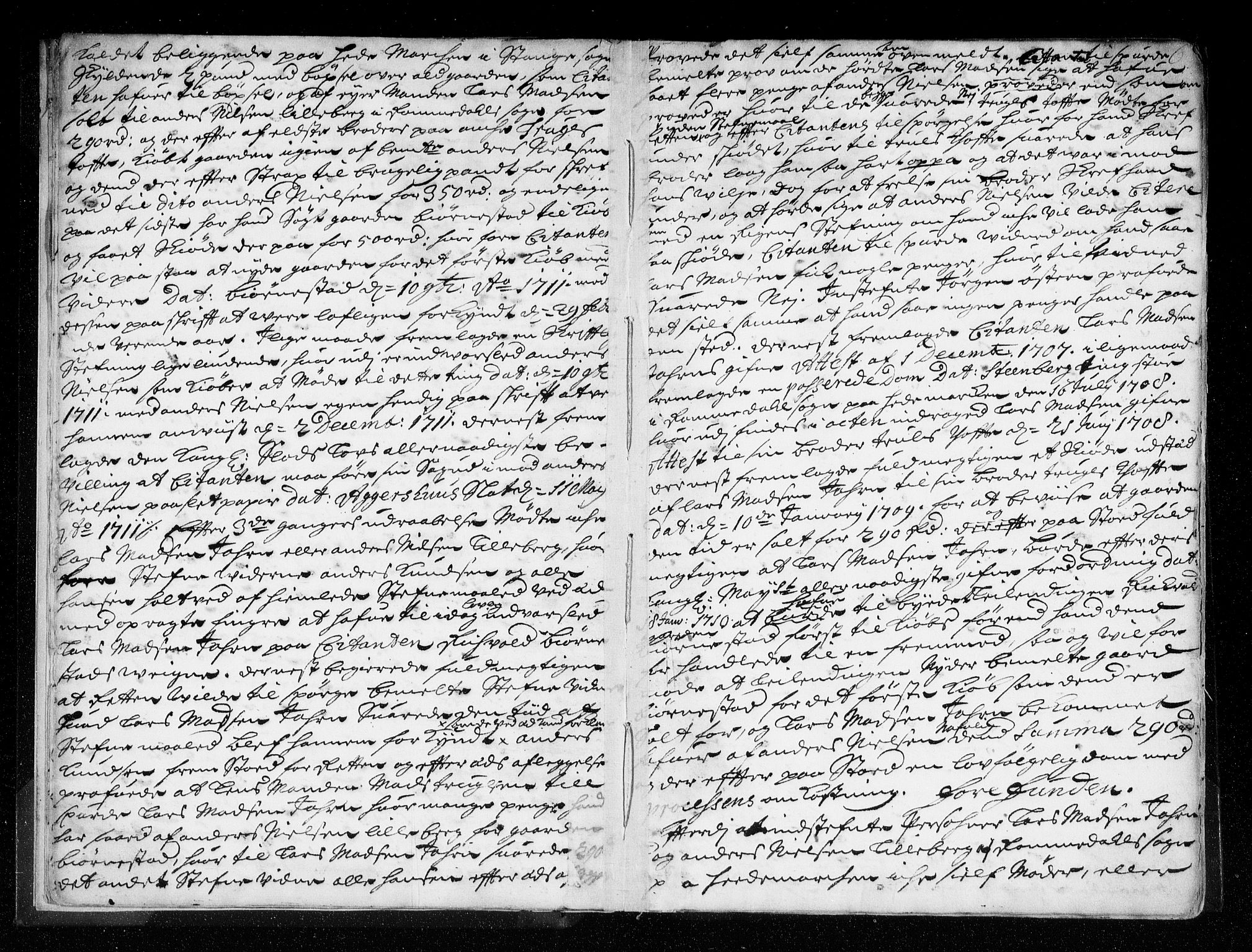 Lier, Røyken og Hurum sorenskriveri, SAKO/A-89/F/Fa/L0043: Tingbok, 1712-1716, s. 6