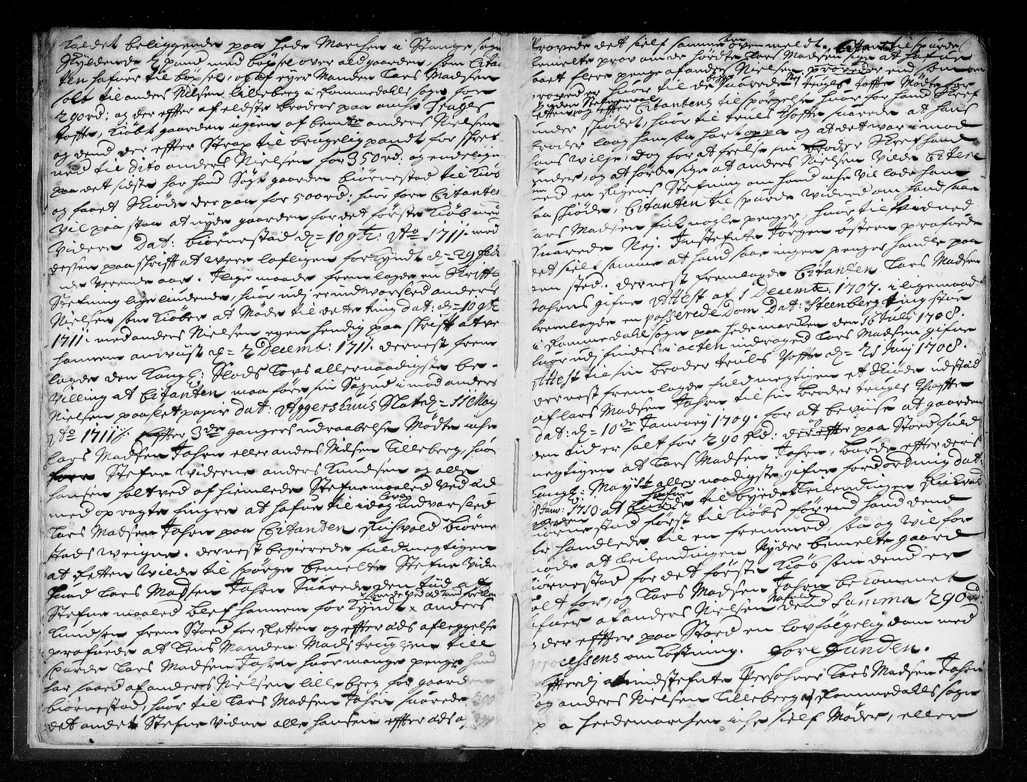 Lier, Røyken og Hurum sorenskriveri, AV/SAKO-A-89/F/Fa/L0043: Tingbok, 1712-1716, s. 6