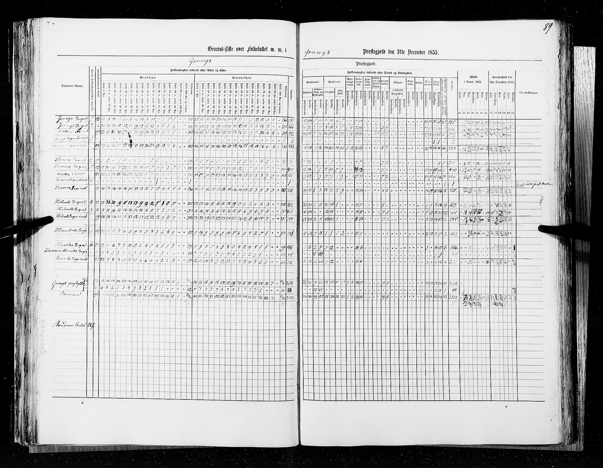 RA, Folketellingen 1855, bind 6A: Nordre Trondhjem amt og Nordland amt, 1855, s. 89