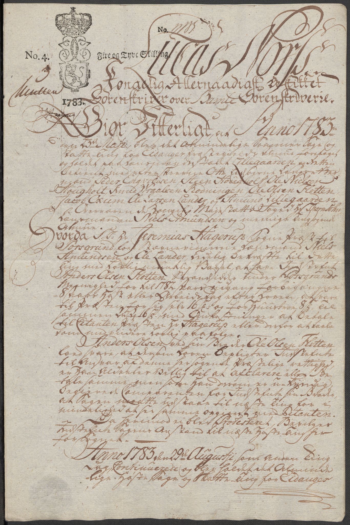 Riksarkivets diplomsamling, AV/RA-EA-5965/F15/L0026: Prestearkiv - Telemark, 1575-1838, s. 5