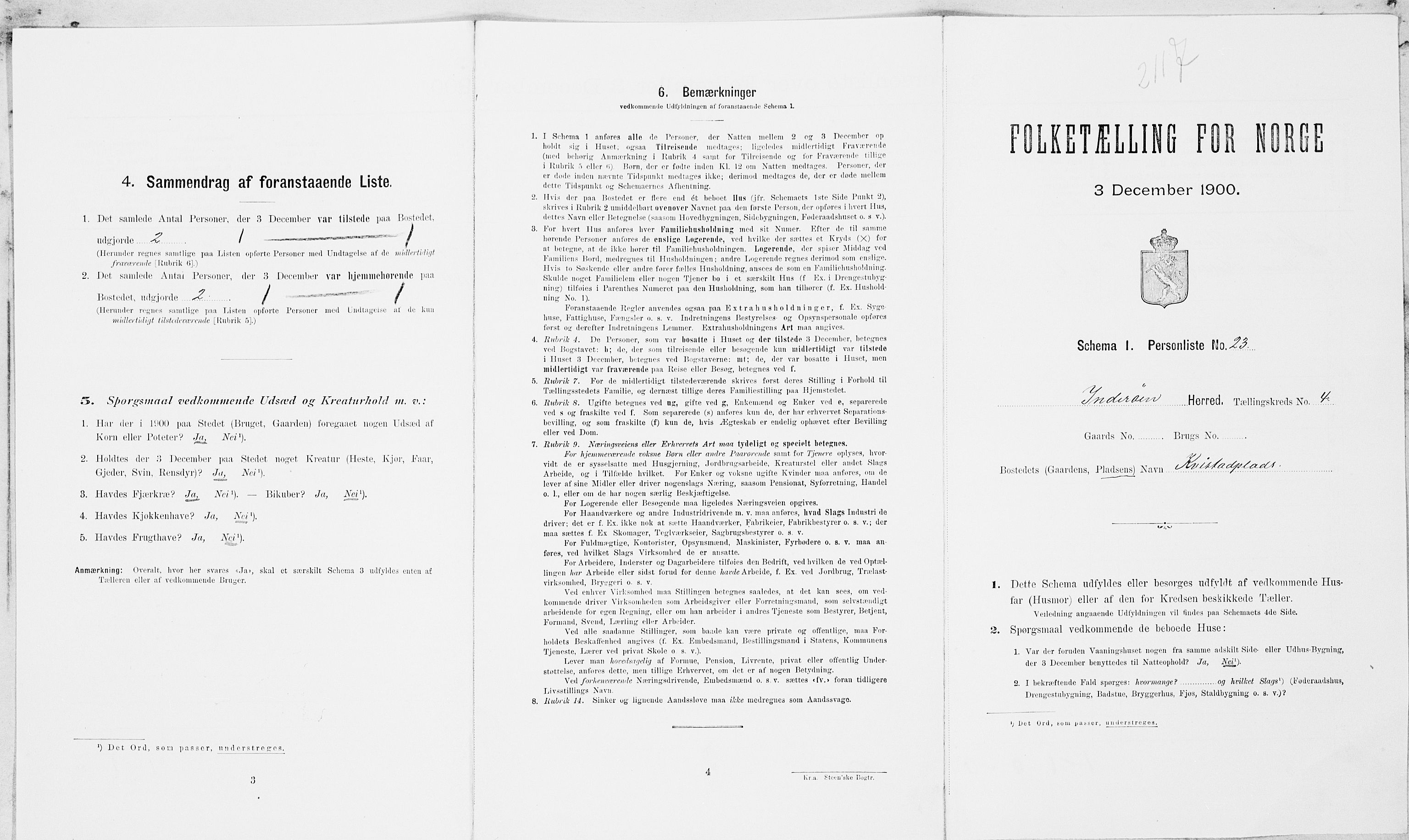 SAT, Folketelling 1900 for 1729 Inderøy herred, 1900, s. 636