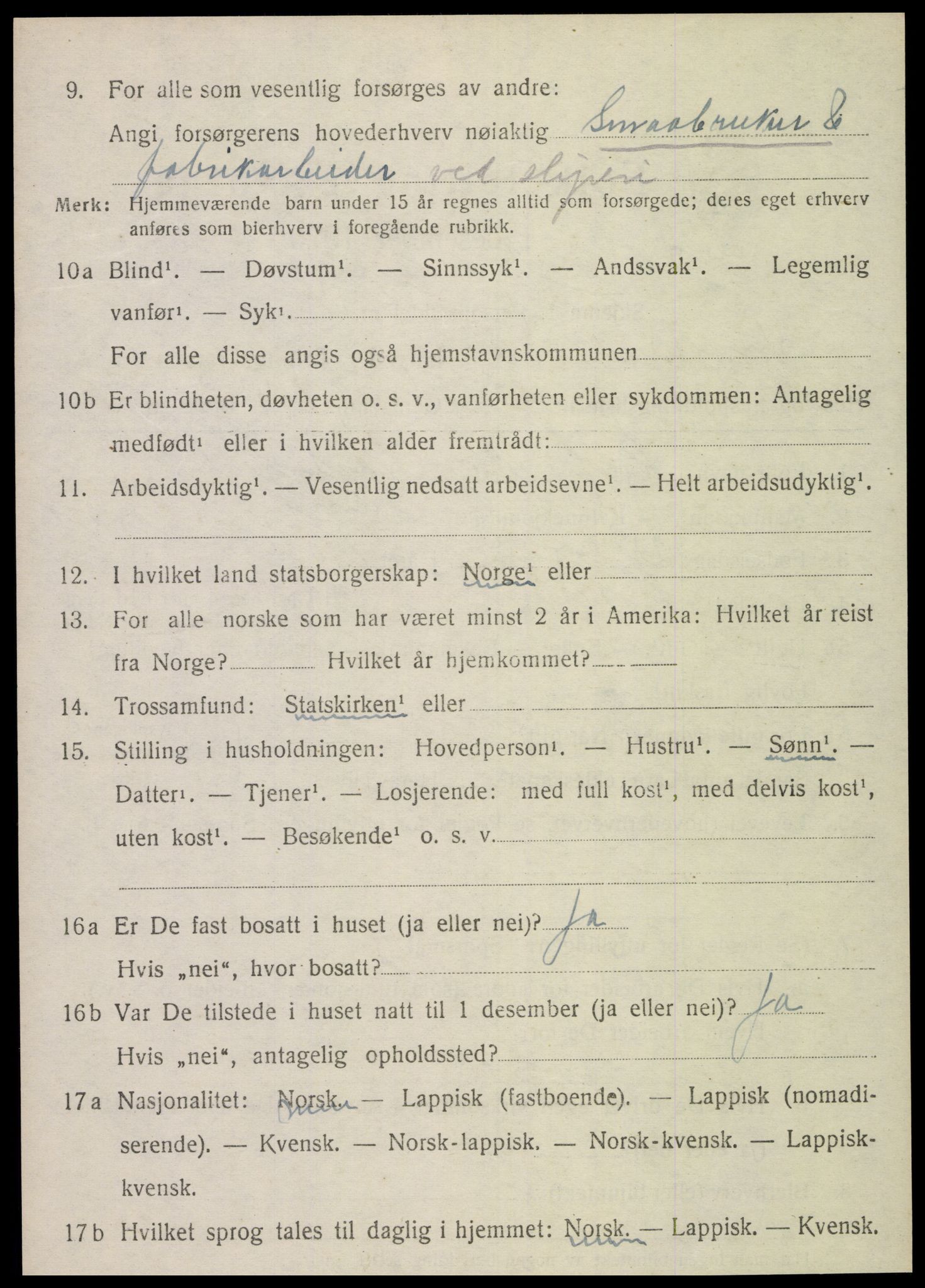 SAT, Folketelling 1920 for 1731 Sparbu herred, 1920, s. 4514