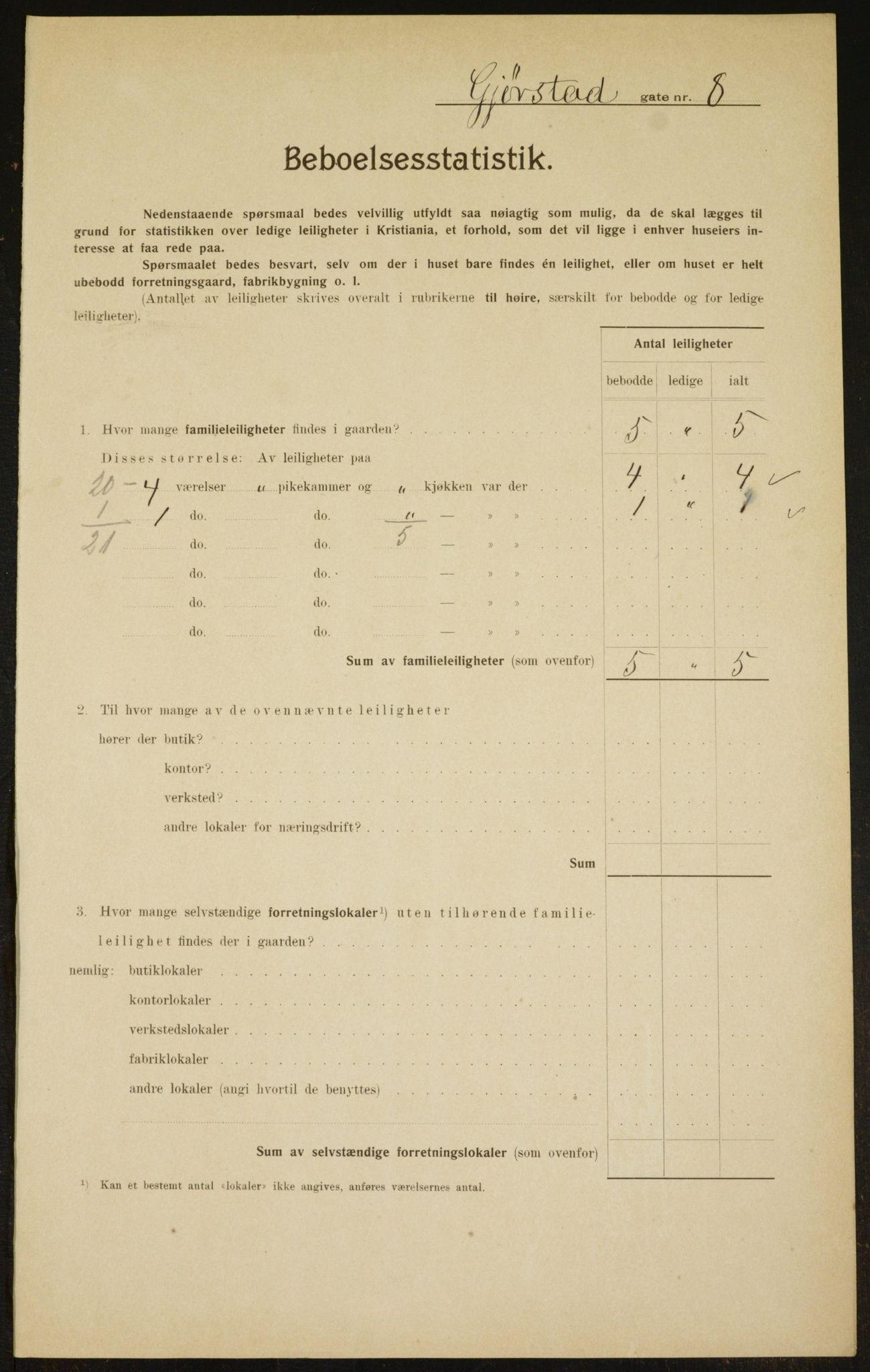 OBA, Kommunal folketelling 1.2.1910 for Kristiania, 1910, s. 27893