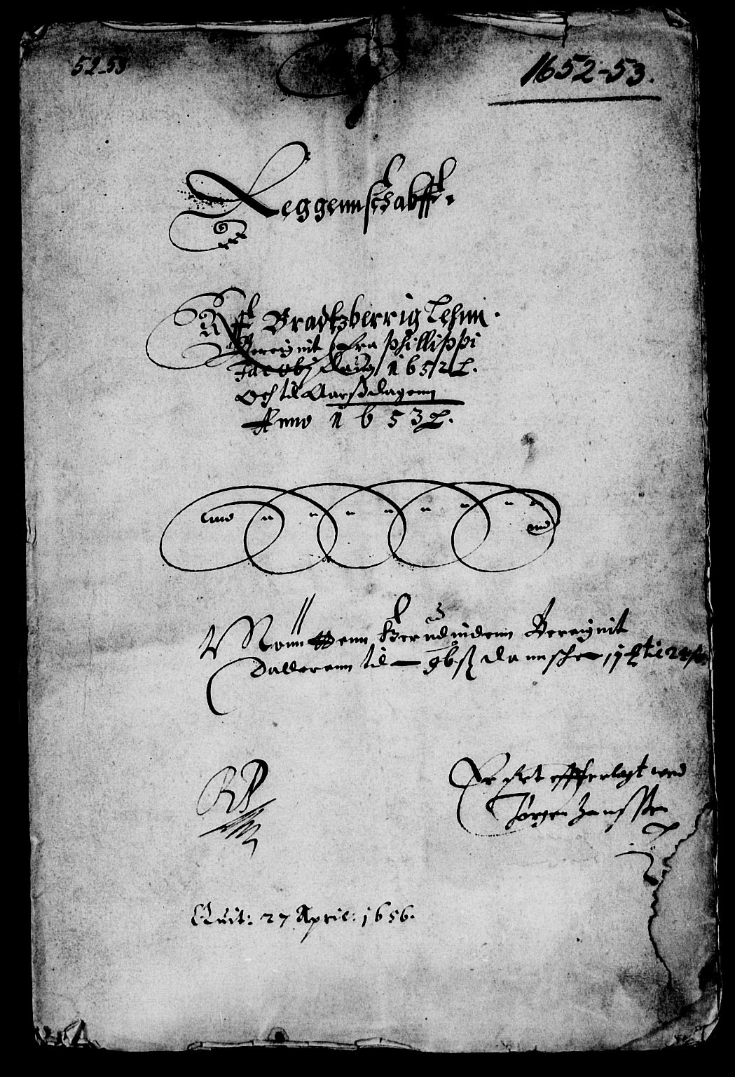 Rentekammeret inntil 1814, Reviderte regnskaper, Lensregnskaper, AV/RA-EA-5023/R/Rb/Rbp/L0038: Bratsberg len, 1651-1653